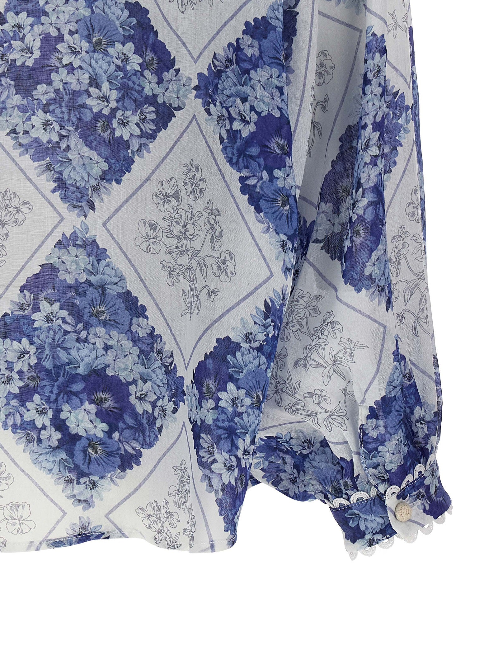 Twinset Multicolor Stingray Leather / Ray Skin Blouse