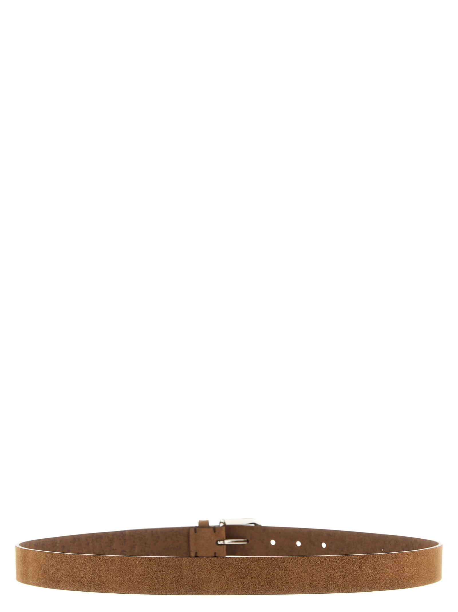 Brunello Cucinelli Brown Bull Skin Regular Belt - Artisanal Luxury