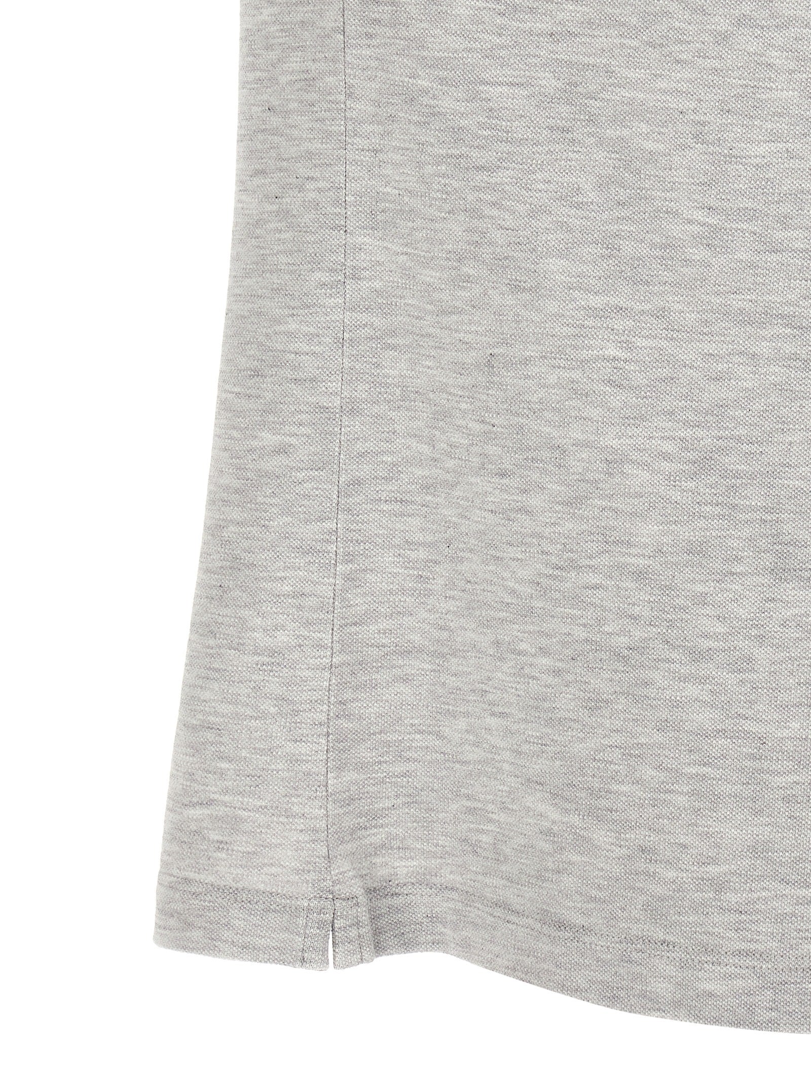 Brunello Cucinelli Gray Cotton Polo Shirt | Artisanal Luxury