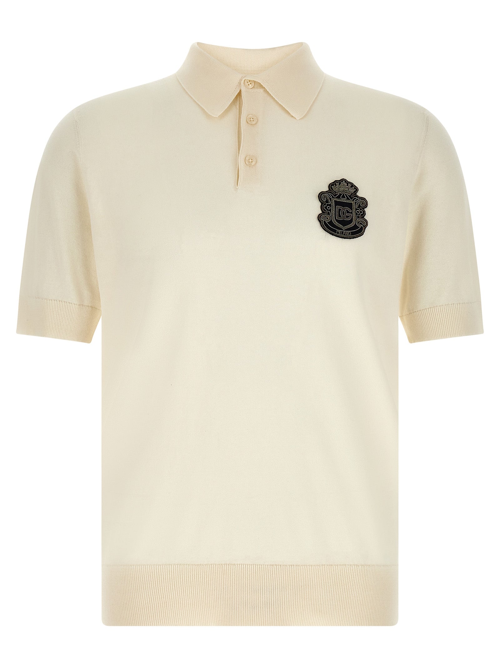 Experience the essence of Italian luxury with the Dolce & Gabbana White Cotton Polo Shirt, a timeless piece that embodies exquisite craftsmanship and modern elegance.