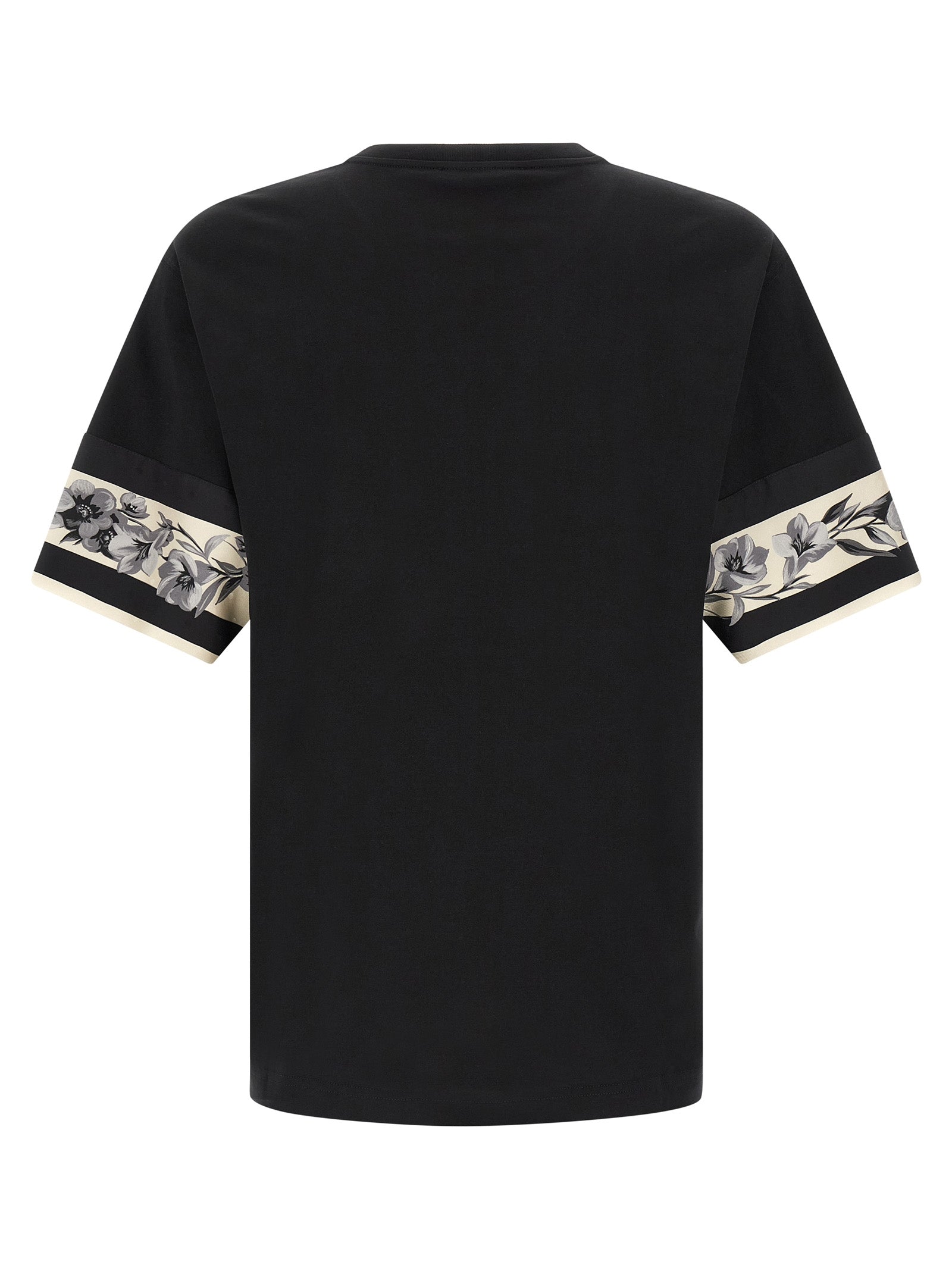 Dolce & Gabbana Black Cotton Long Sleeve T-Shirt - Timeless Luxury