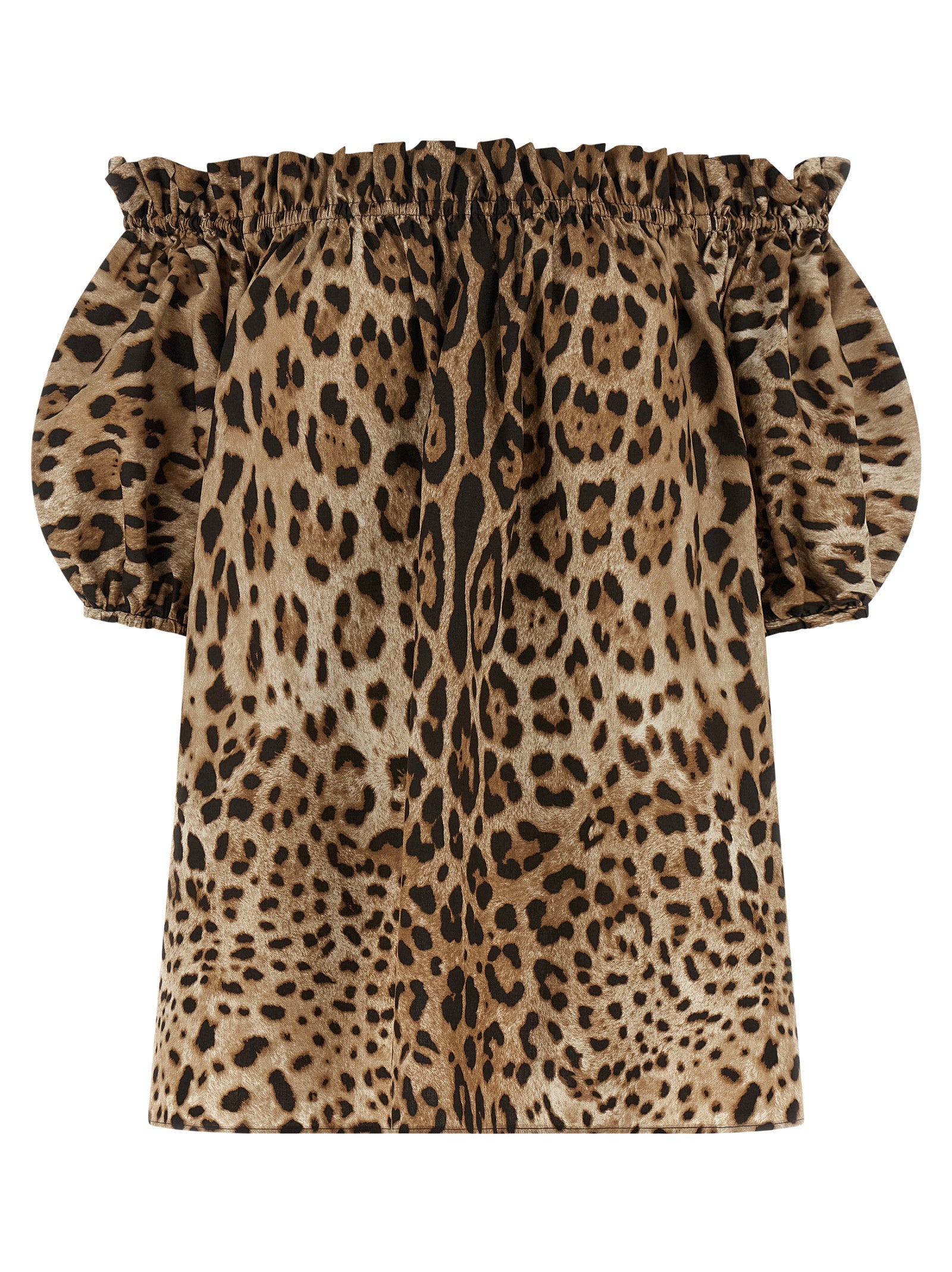 Dolce & Gabbana Brown Cotton Shirt