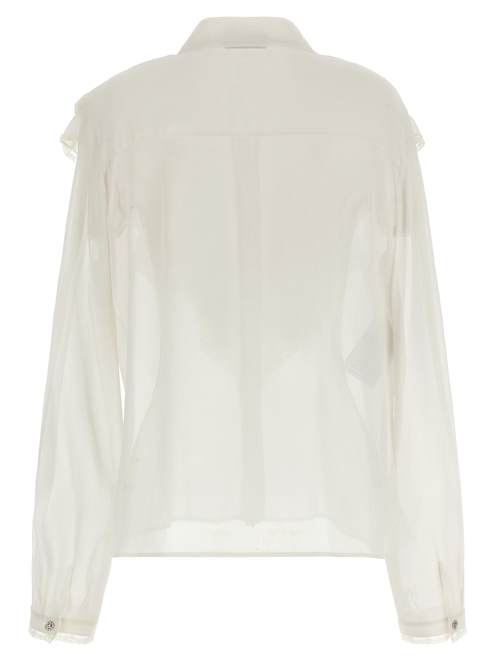 Alberta Ferretti Beige Acetate Blouse