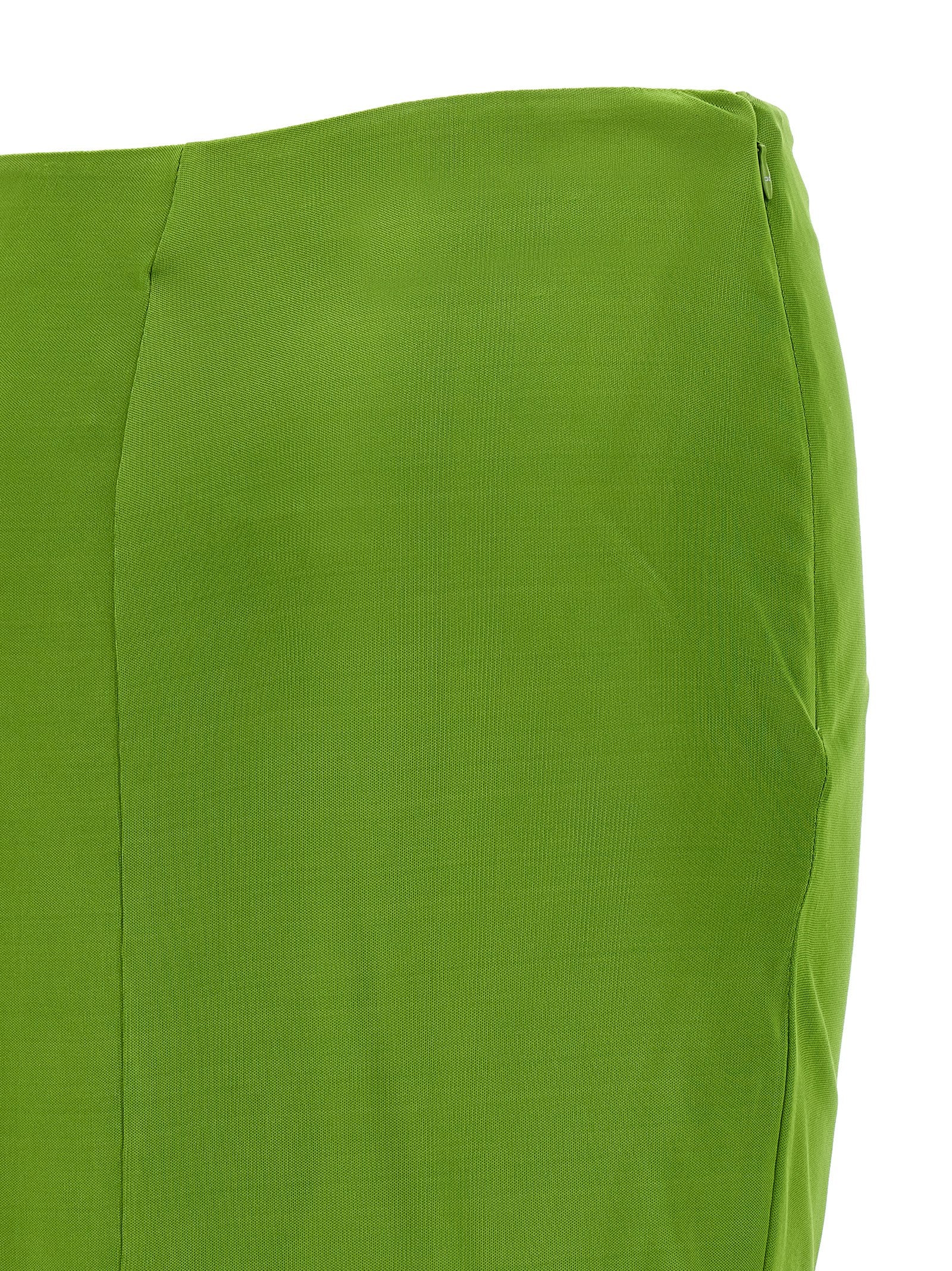 Elisabetta Franchi Bicolor Viscose Mini Skirt - Luxury Fashion Statement