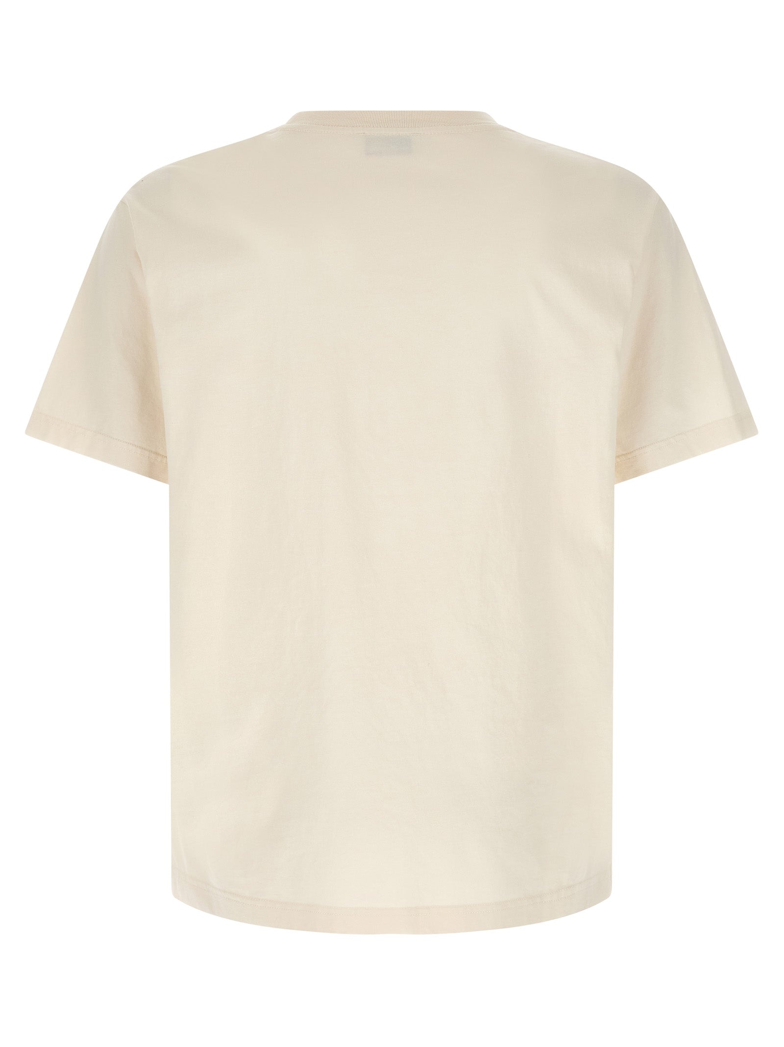 Elevate your style with the KENZO Beige Cotton T-Shirt, a masterpiece of craftsmanship and iconic design, perfect for those who embrace elegance and individuality.