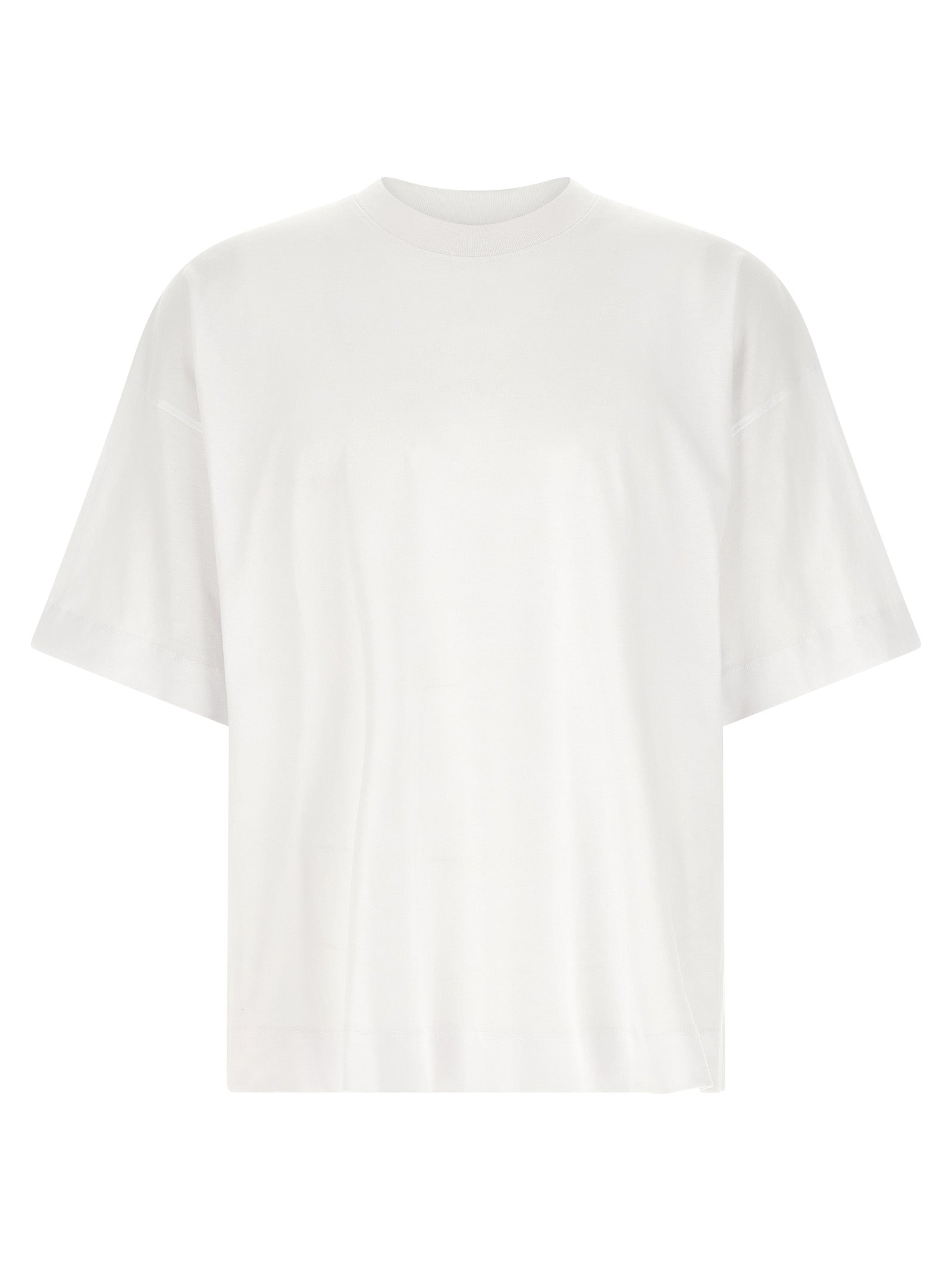 Dries Van Noten White Cotton T-Shirt - Effortless Luxury Essential