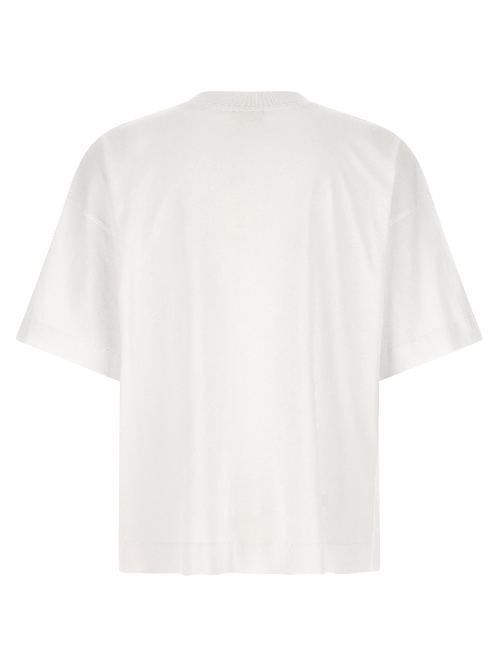 Dries Van Noten White Cotton T-Shirt - Timeless Luxury Essential