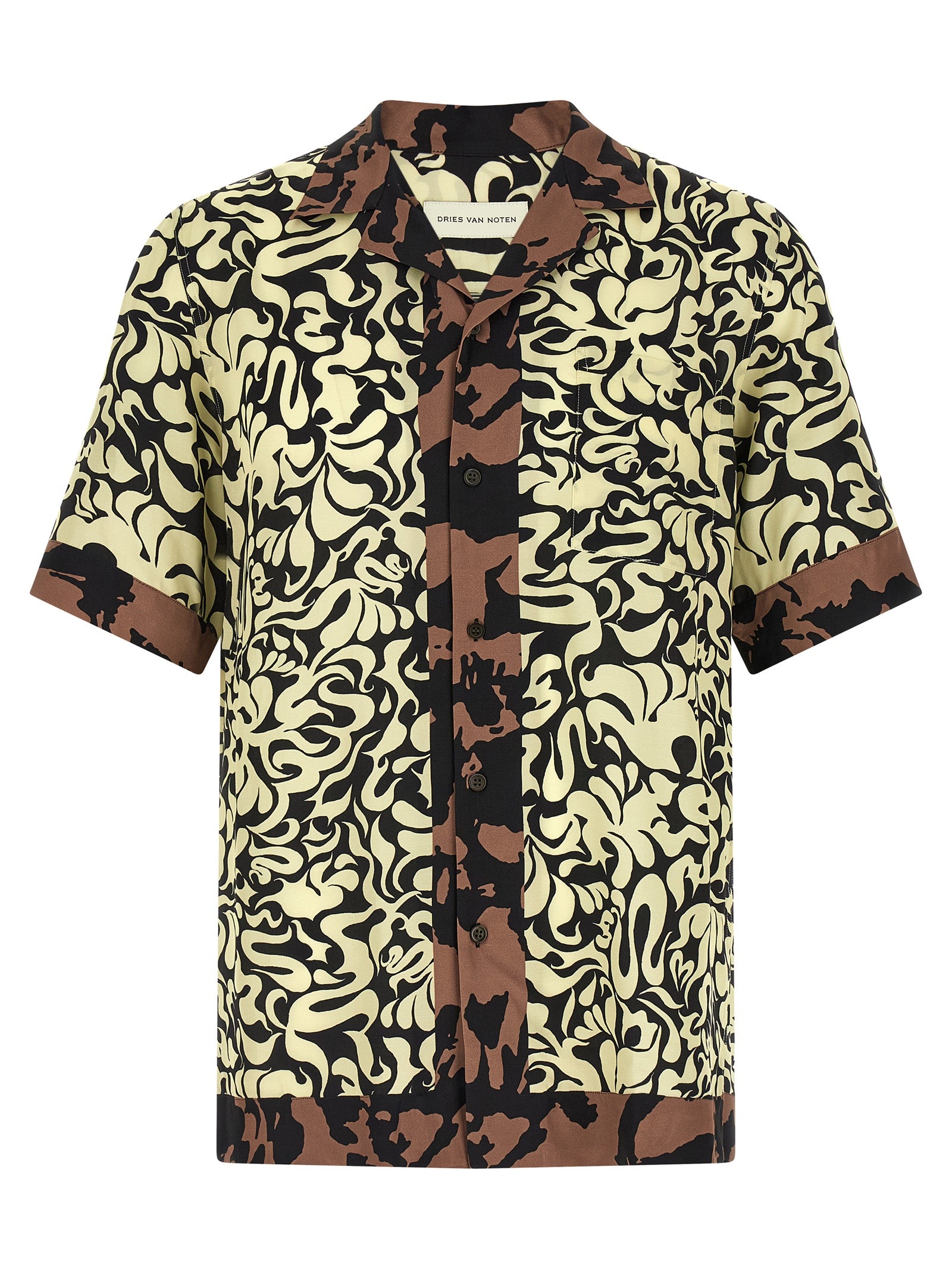 Dries Van Noten Multicolor Viscose Blouse - Luxury Floral Elegance