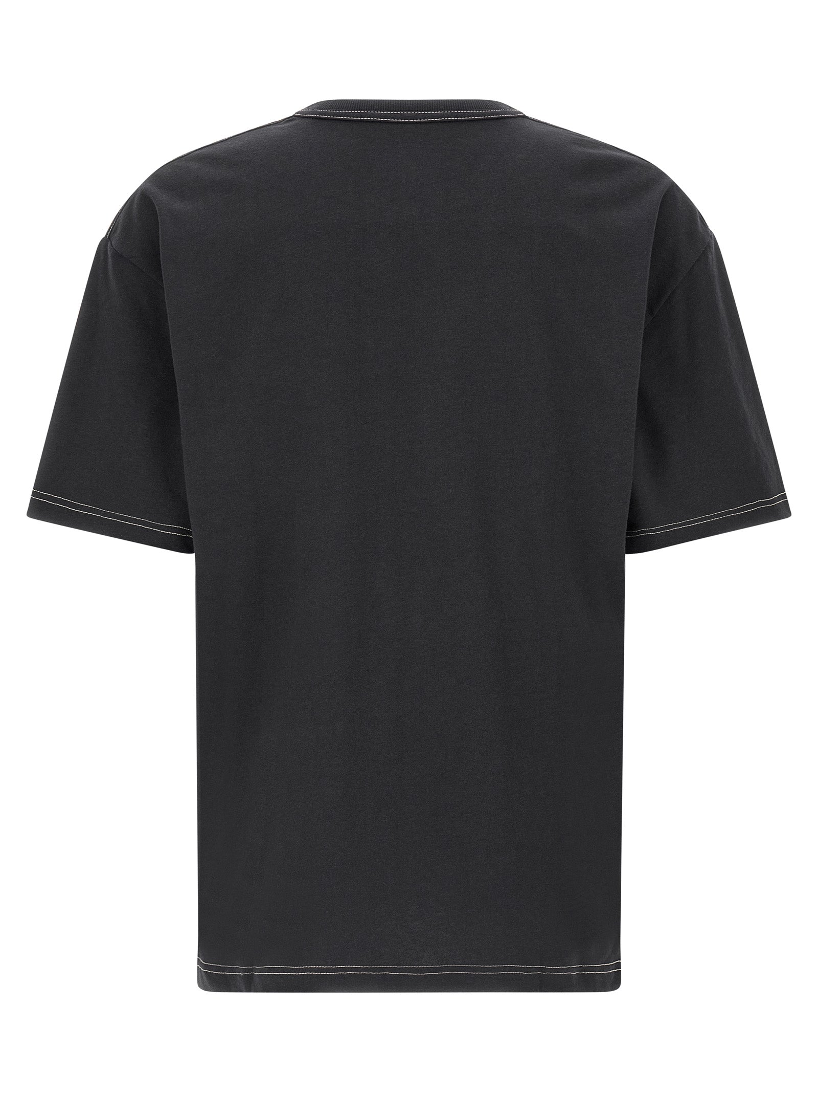 Indulge in the Lemaire Blue Cotton T-Shirt, a masterful blend of 70% cotton and 30% linen, embodying effortless elegance and artisanal luxury for discerning tastes.