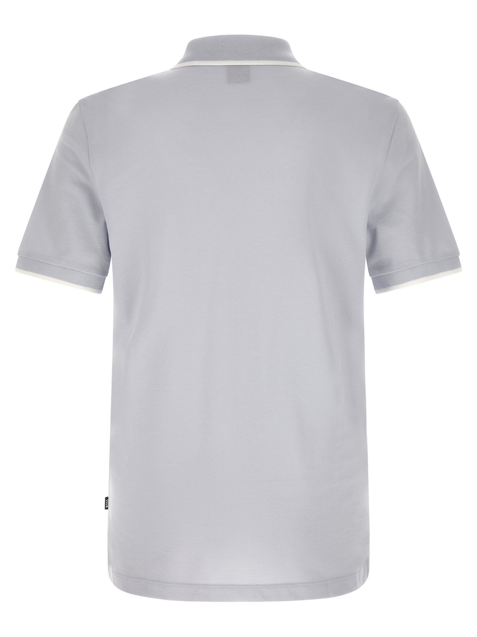 Hugo Boss Blue Cotton Polo Shirt - Artisanal Luxury Wear