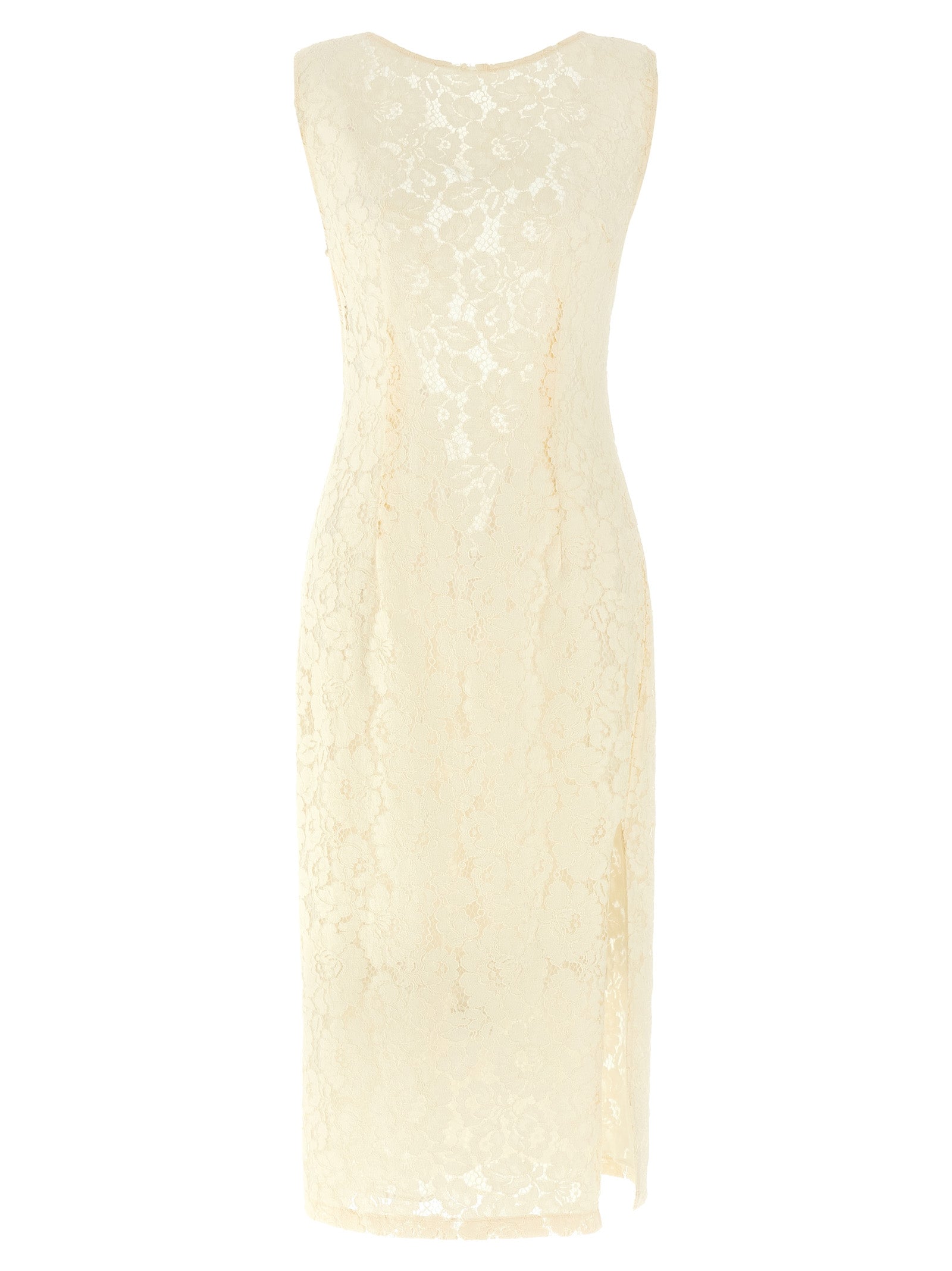 Elevate your elegance with the PINKO White Cotton Midi Dress, a masterpiece of ethereal design and luxurious comfort, perfect for unforgettable moments.