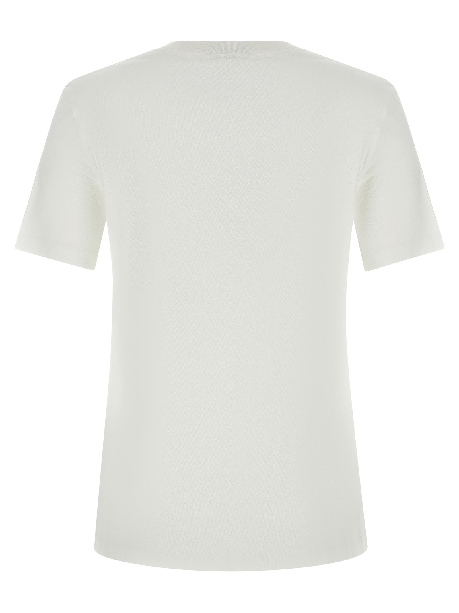 Chloé White Cotton T-Shirt – Designer Luxury Elegance