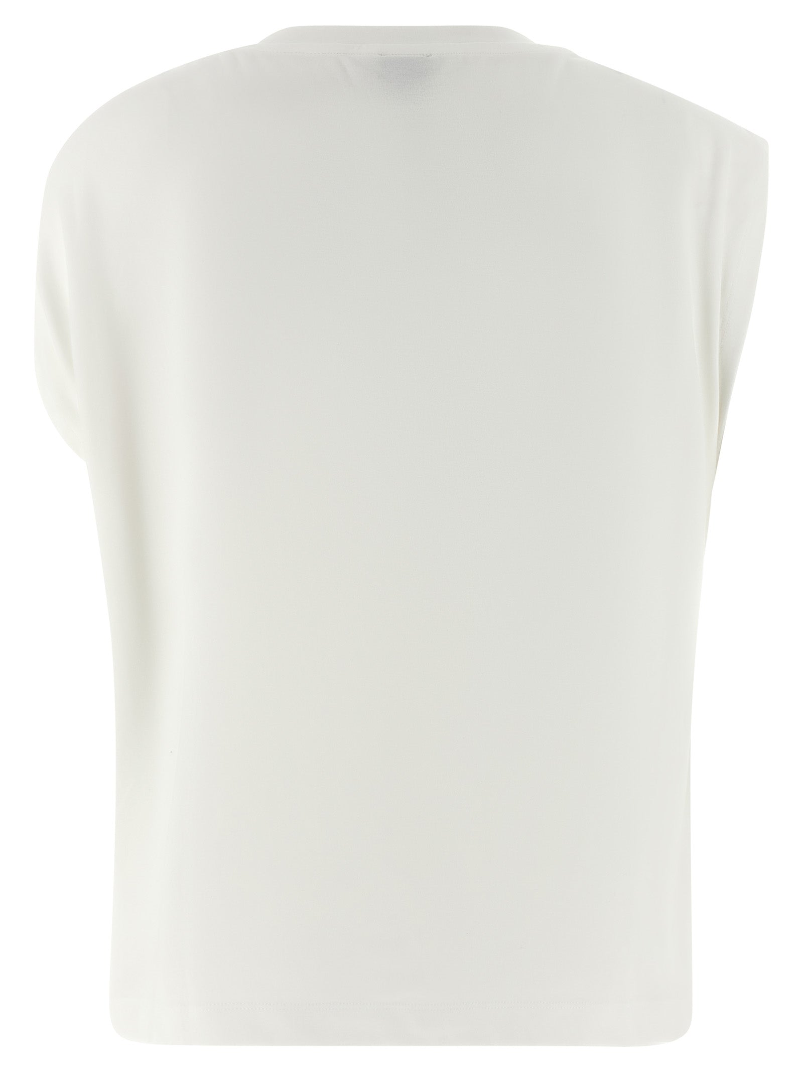 Elevate your style with the PINKO White Cotton T-Shirt, crafted from luxurious Supima cotton, merging elegance and modernity for the discerning individual.