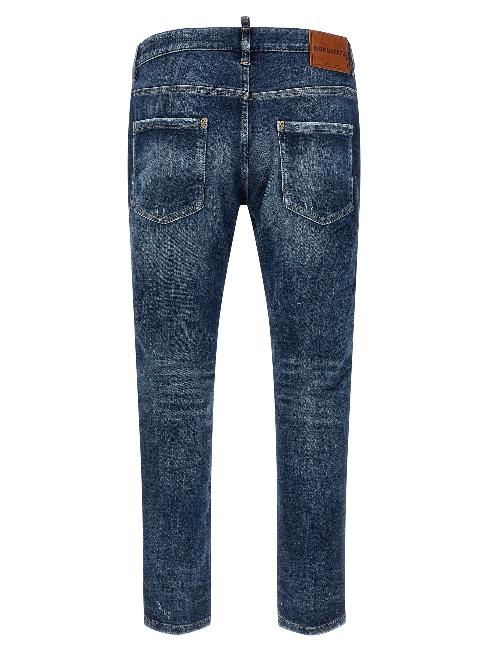Dsquared² Blue Denim Jeans - Artisanal Luxury Fashion