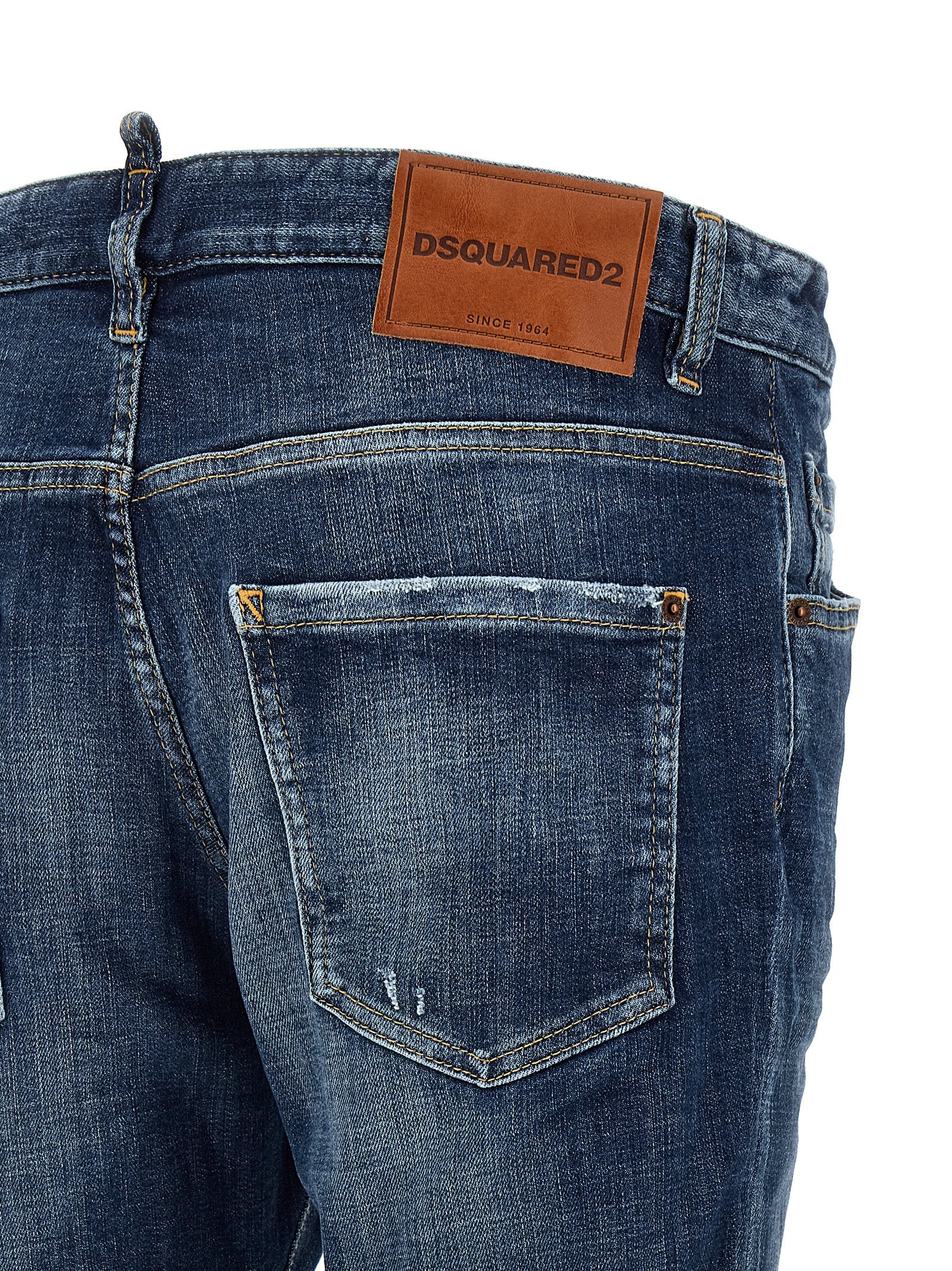 Dsquared² Blue Denim Jeans - Artisanal Luxury Fashion
