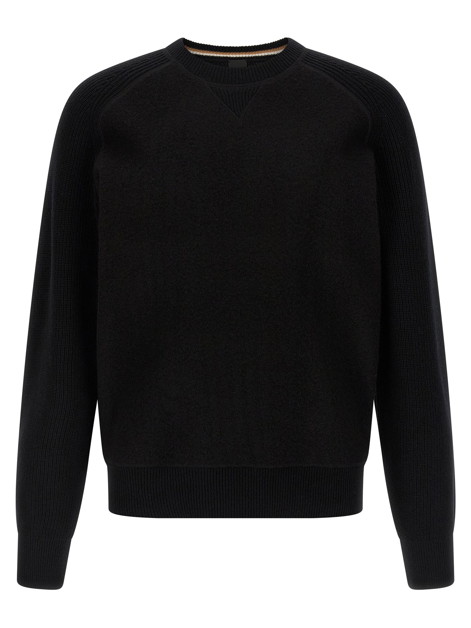 Hugo Boss Black Virgin Wool Cardigan – Designer Luxury Knitwear