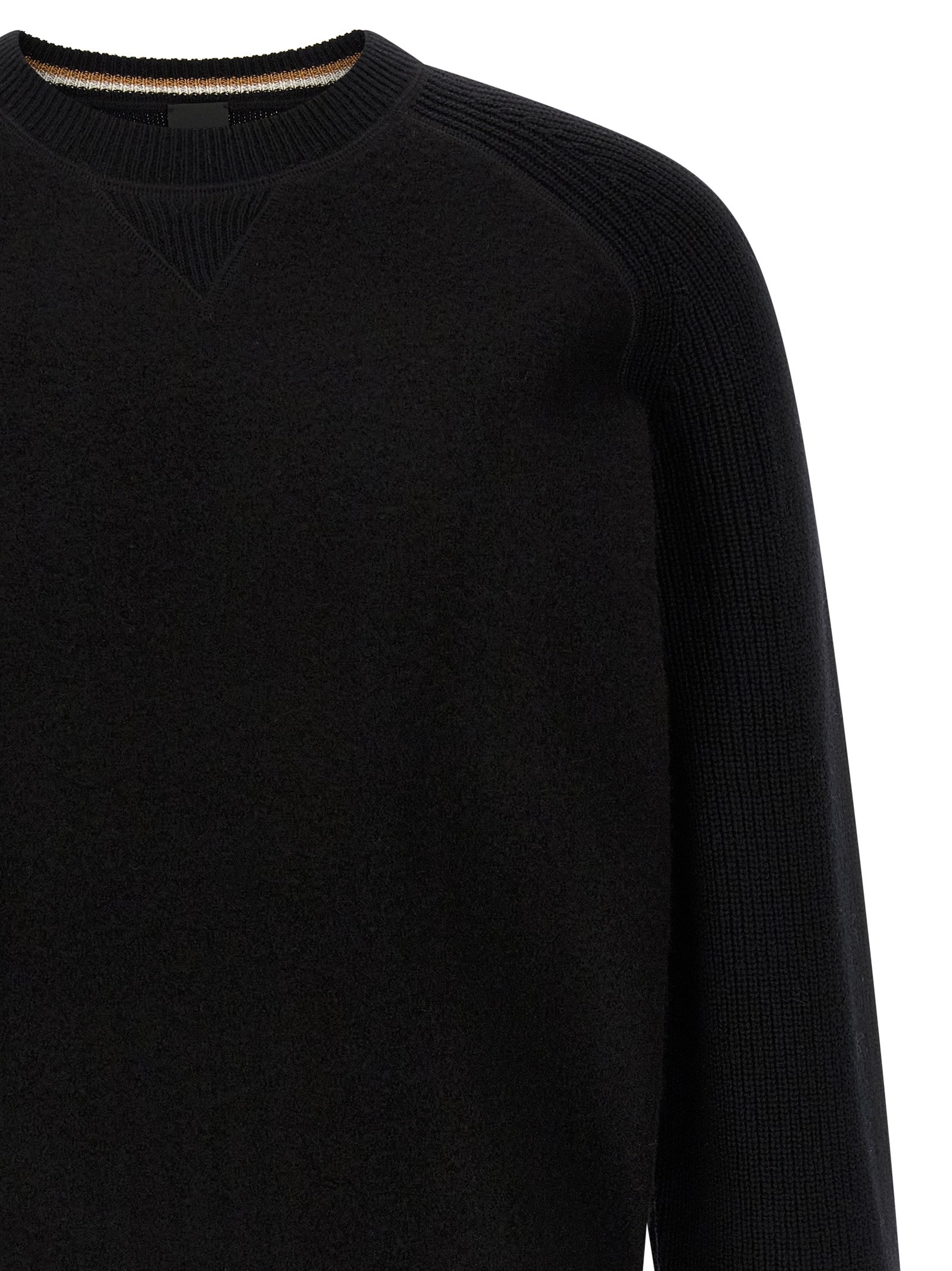 Hugo Boss Black Virgin Wool Cardigan - Designer Luxury Knitwear