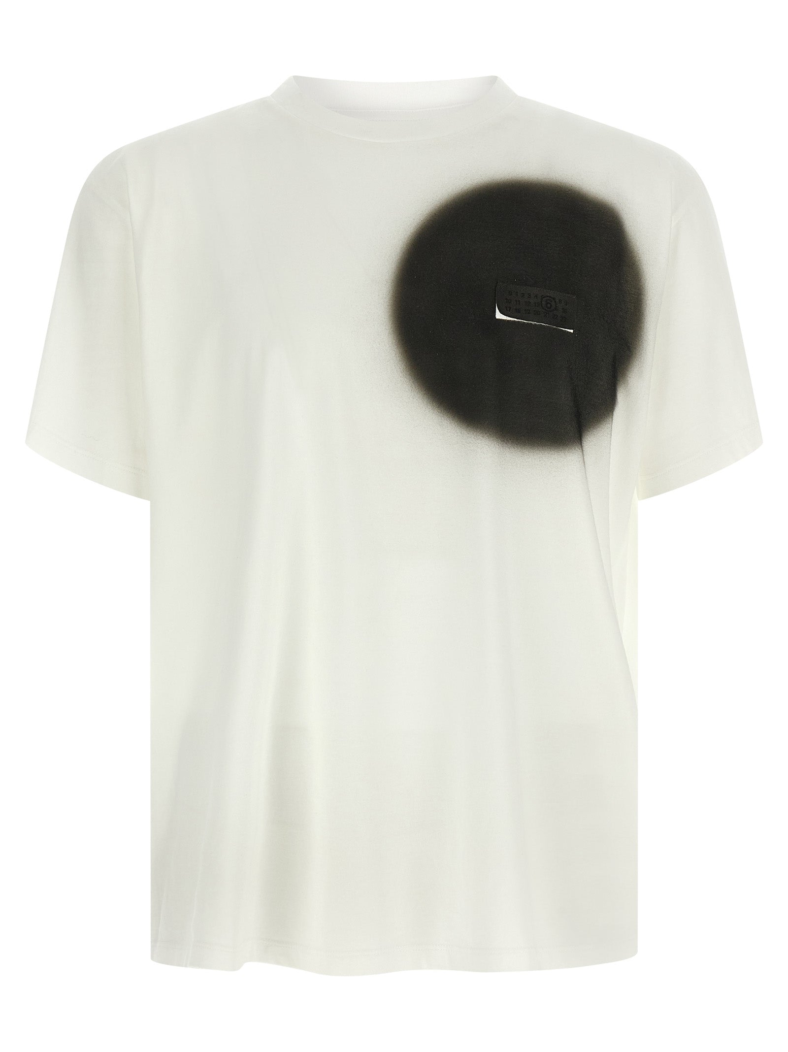 Discover the MM6 Maison Margiela White Cotton T-Shirt, a masterpiece of artisanal luxury, crafted for those who appreciate elegance and artistic expression.