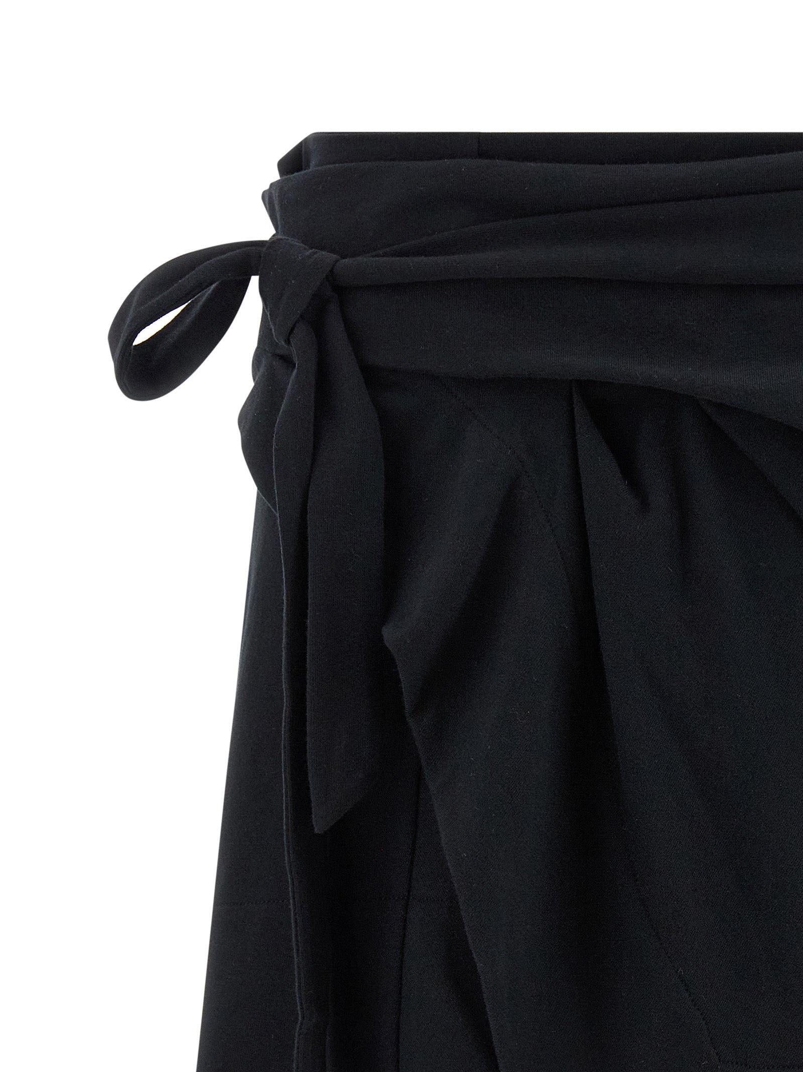 Isabel Marant Black Cotton Long Skirt