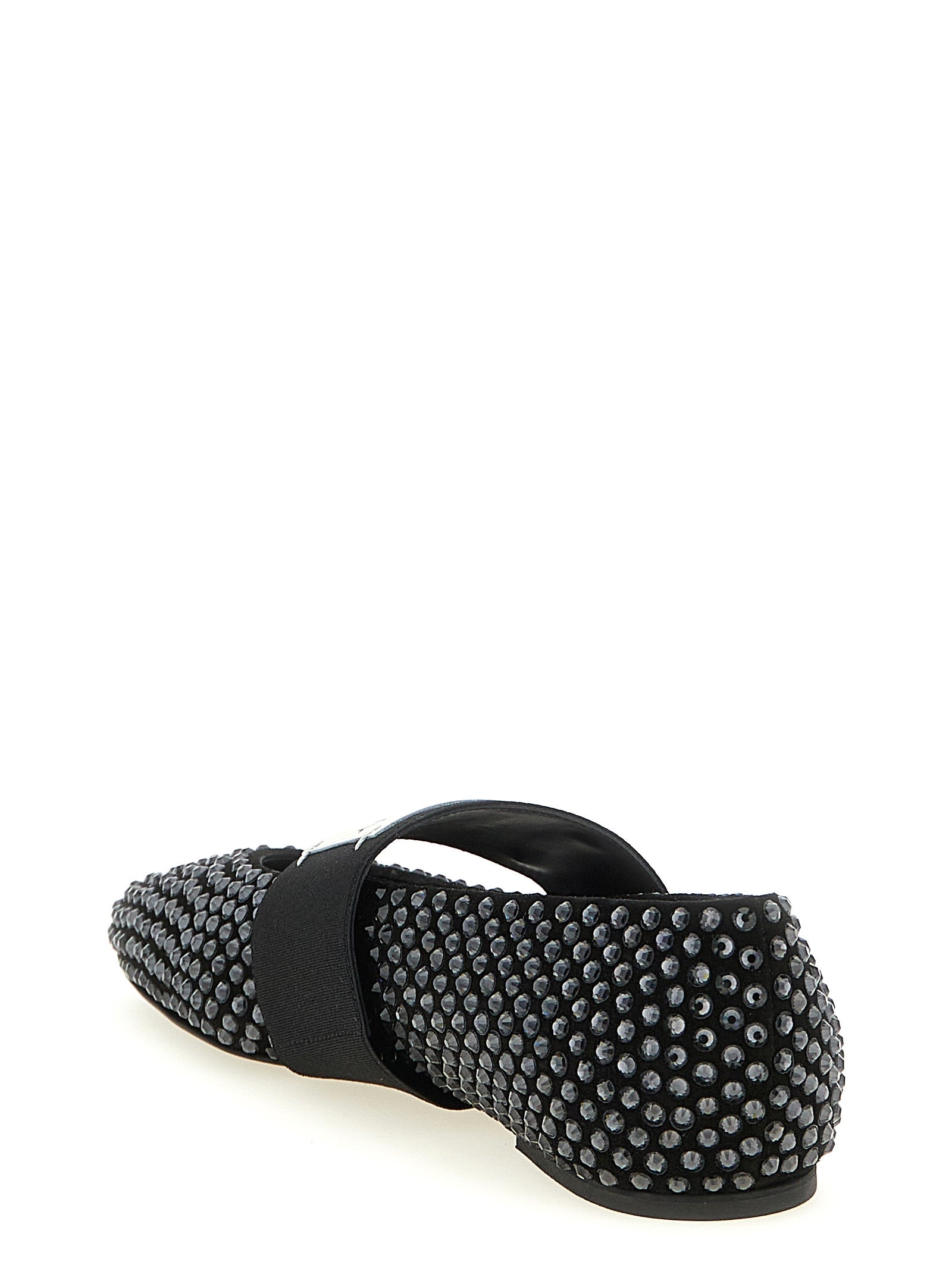 Givenchy Black Calfskin Ballet Flats - Artisanal Luxury Footwear