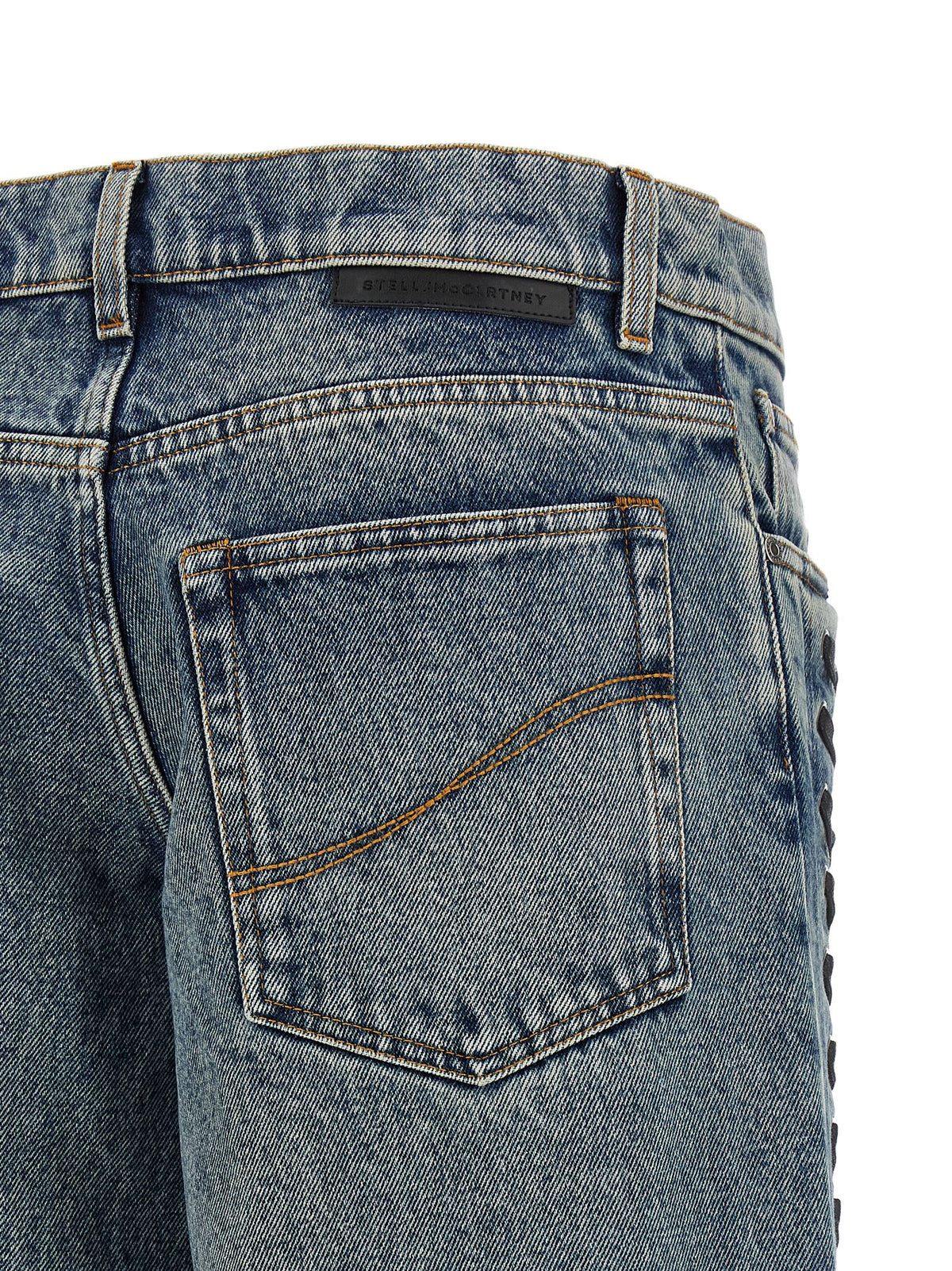 Stella McCartney Blue Cotton Jeans Denim
