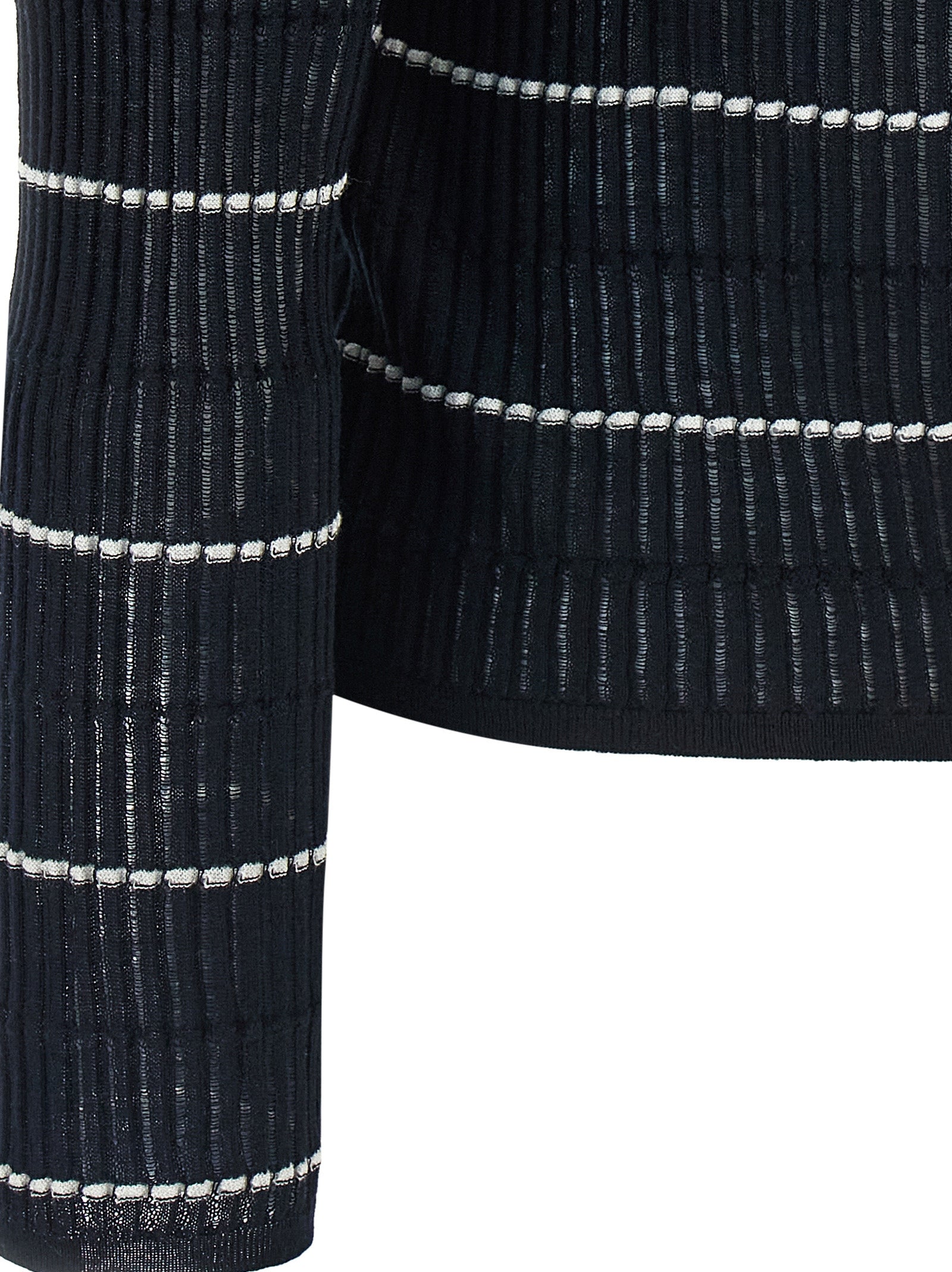 Elevate your style with the Max Mara Blue Silk Cardigan, a luxurious blend of silk and wool, showcasing artisanal craftsmanship and timeless elegance.