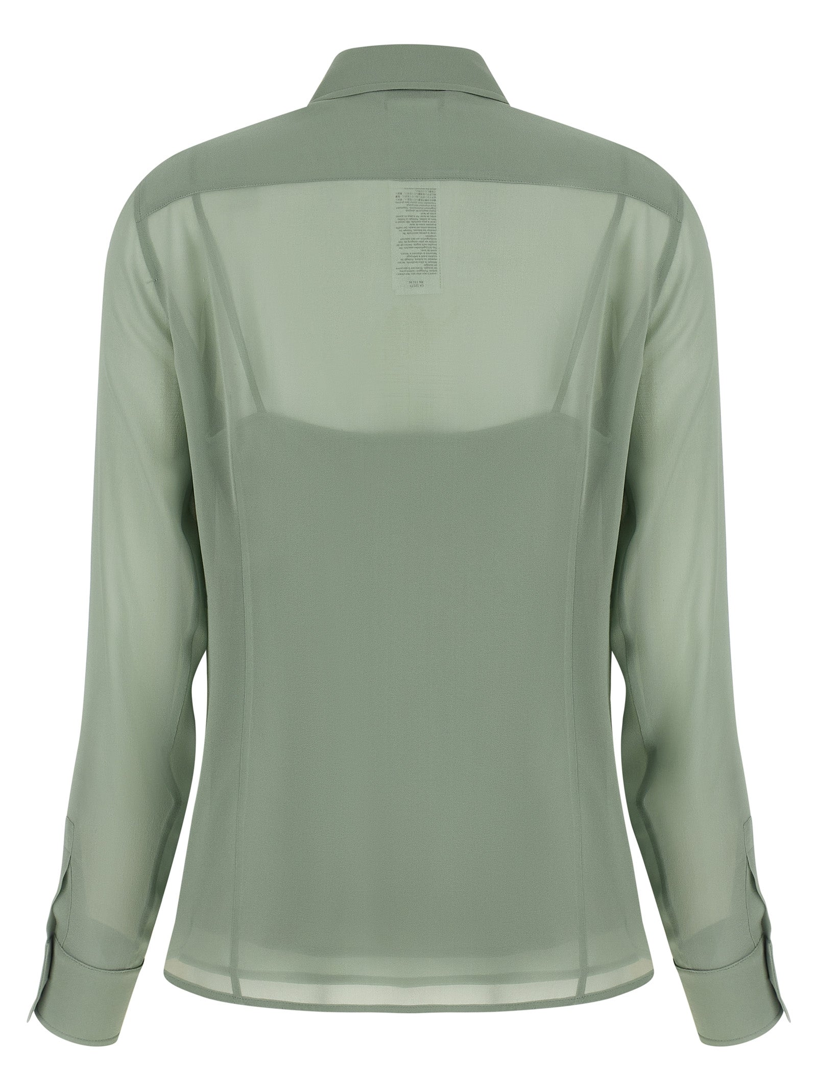 Max Mara Bicolor Silk Blouse - Artisanal Luxury Elegance