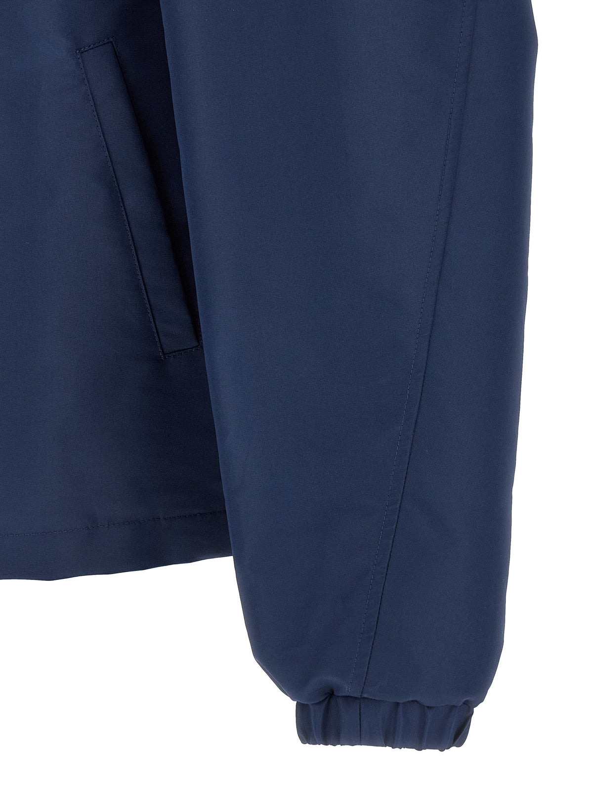 Elevate your wardrobe with the Givenchy Blue Polyester Shell Jacket, a luxurious water-repellent piece that embodies sophistication and modern elegance for discerning individuals.