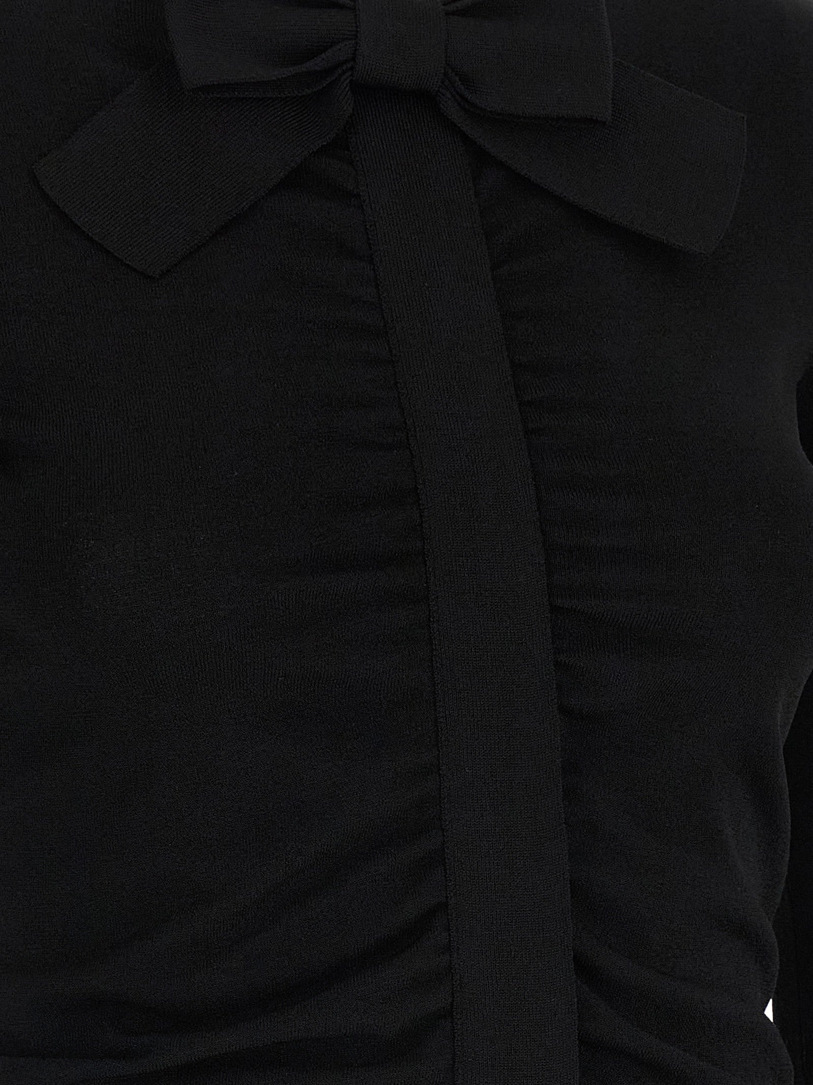Valentino Garavani Black Viscose Cardigan