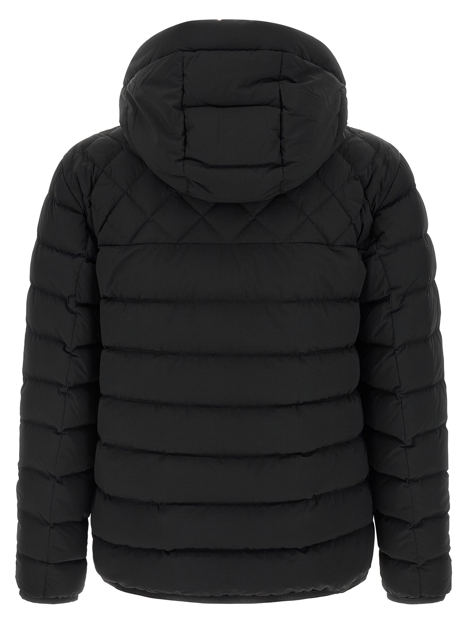 Mackage Black Full-Length Jacket - Luxe Winter Elegance