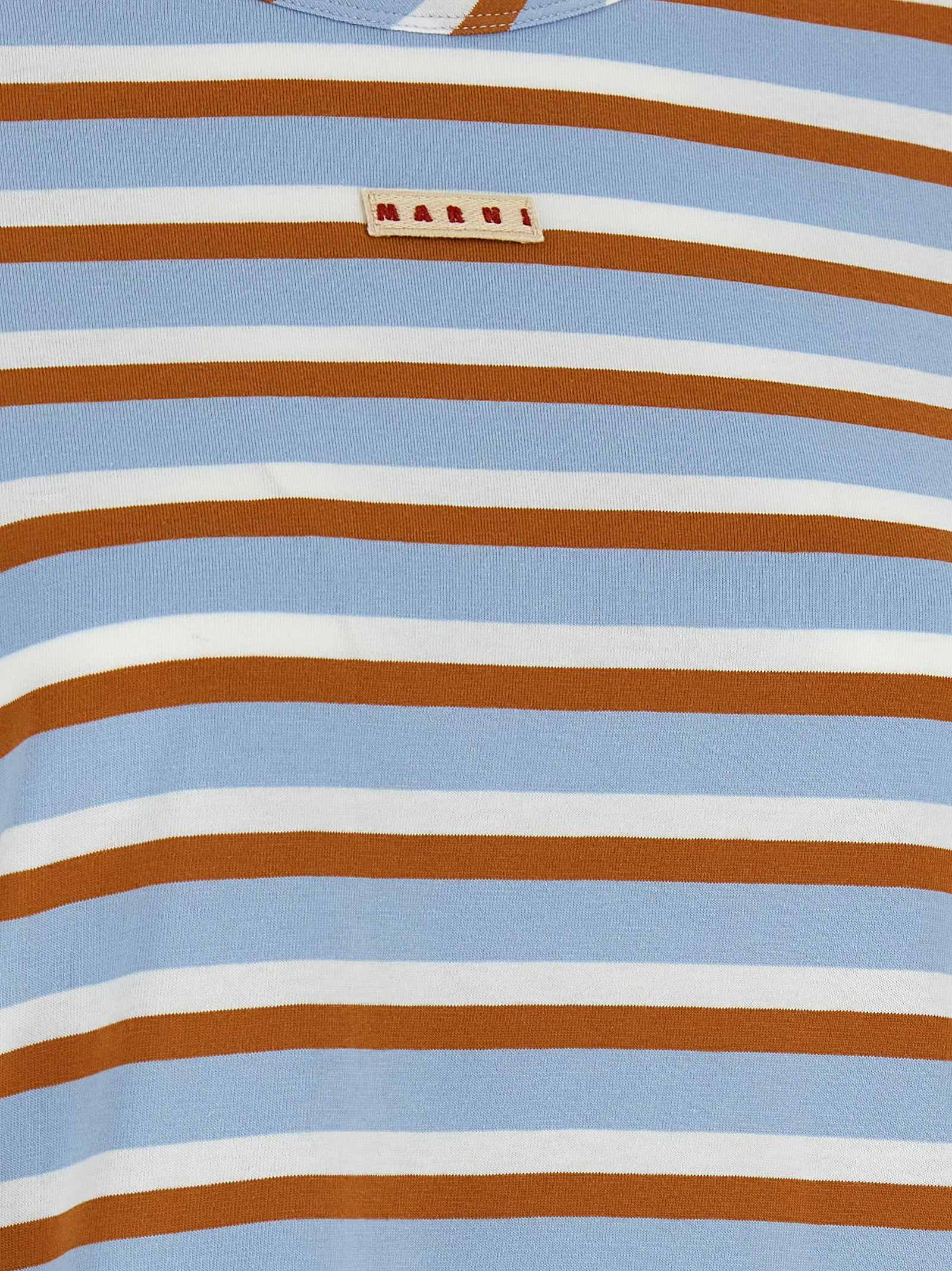 Elevate your wardrobe with Marni's Multicolor Cotton T-Shirt, a luxurious blend of artistry and comfort, perfect for expressing your unique style.