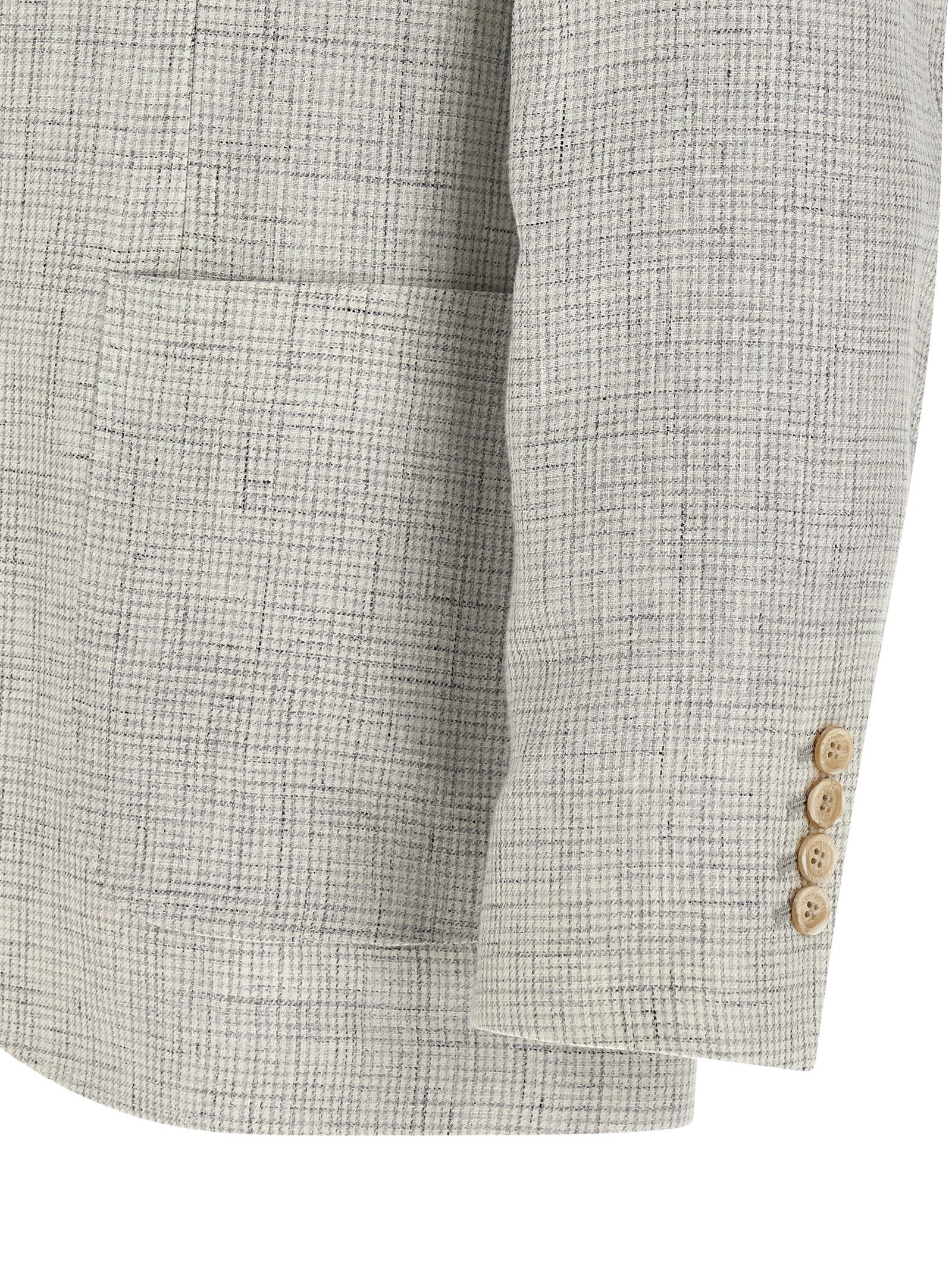 Brunello Cucinelli White Linen Blazer