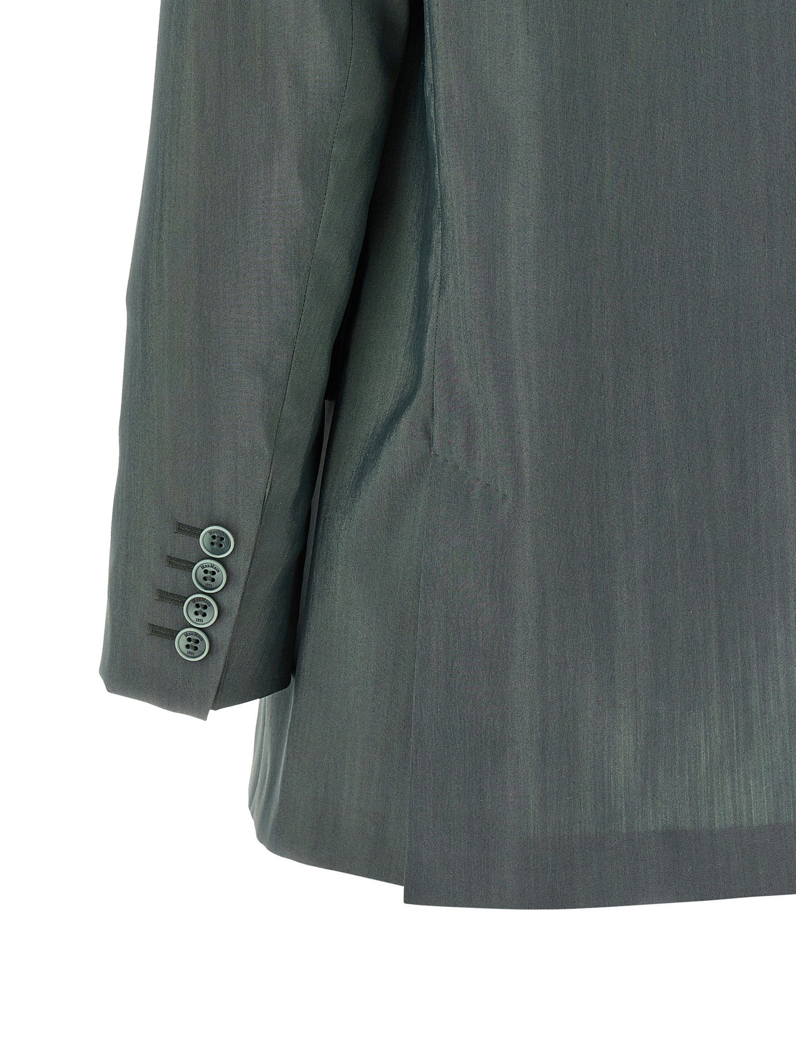 Max Mara Bicolor Virgin Wool Blazer