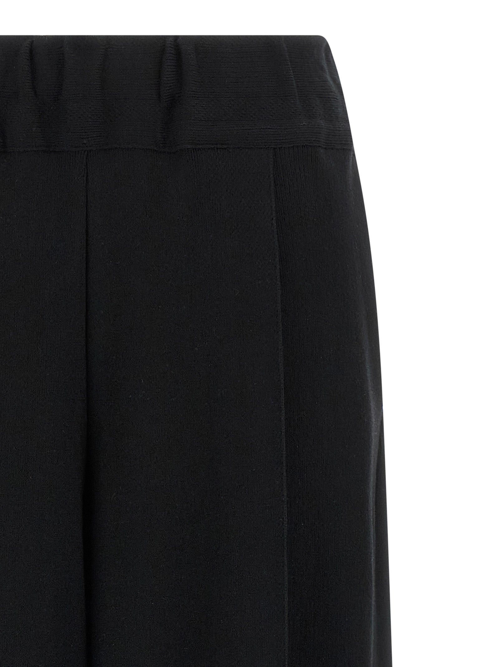 Issey Miyake Black Cotton Casual Pants - Avant-Garde Elegance