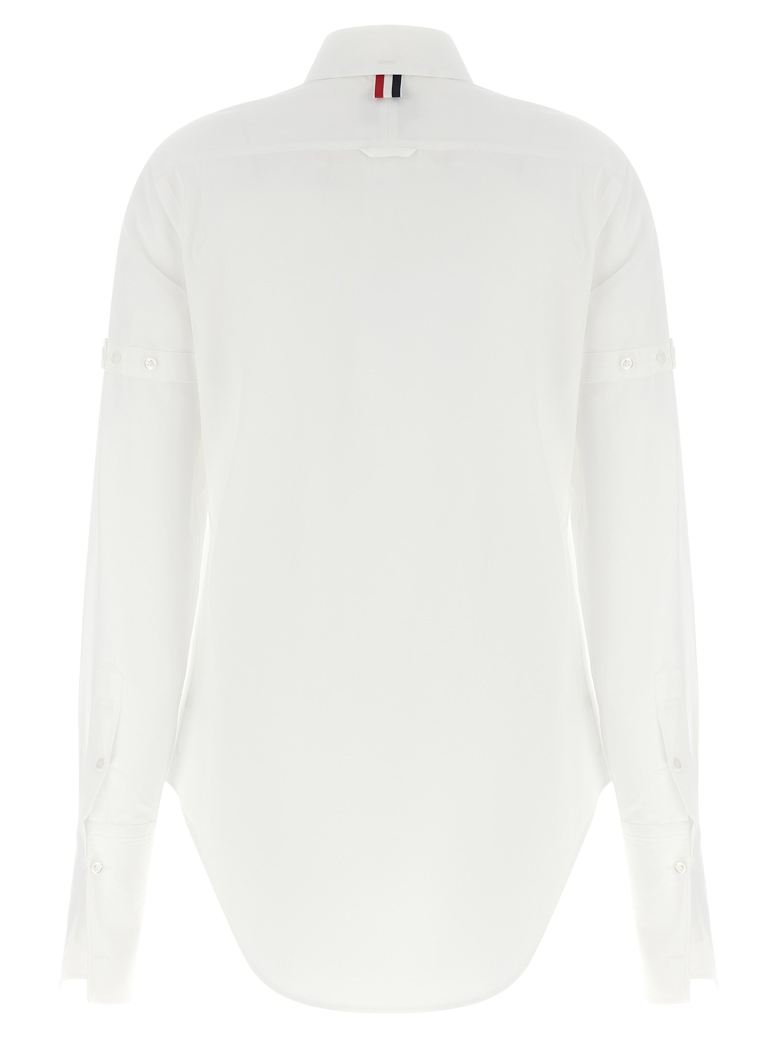 Thom Browne White Cotton Blouse