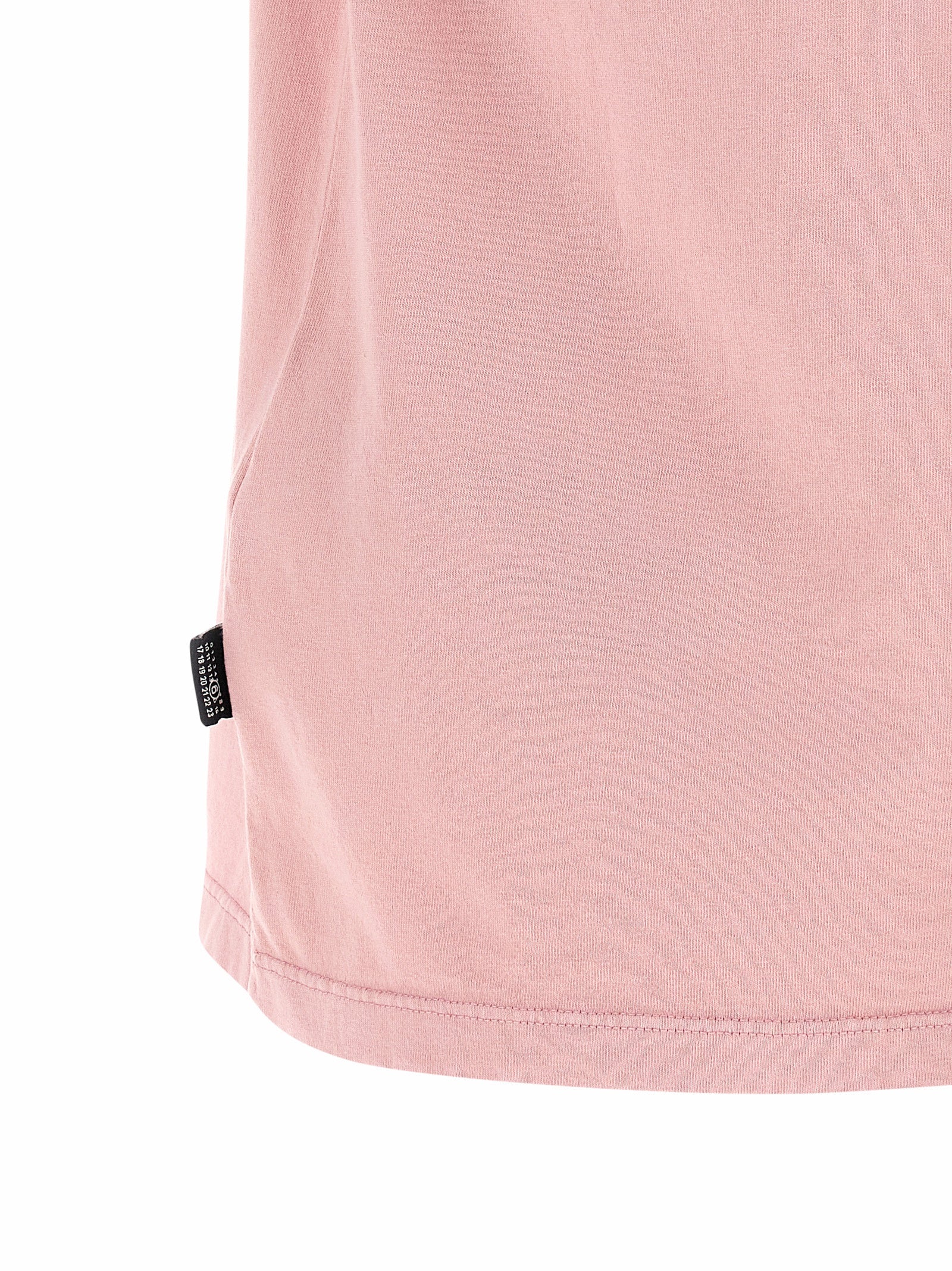 Elevate your wardrobe with the MM6 Maison Margiela Multicolor Cotton T-Shirt, a luxurious blend of comfort and avant-garde design, perfect for the discerning individual.