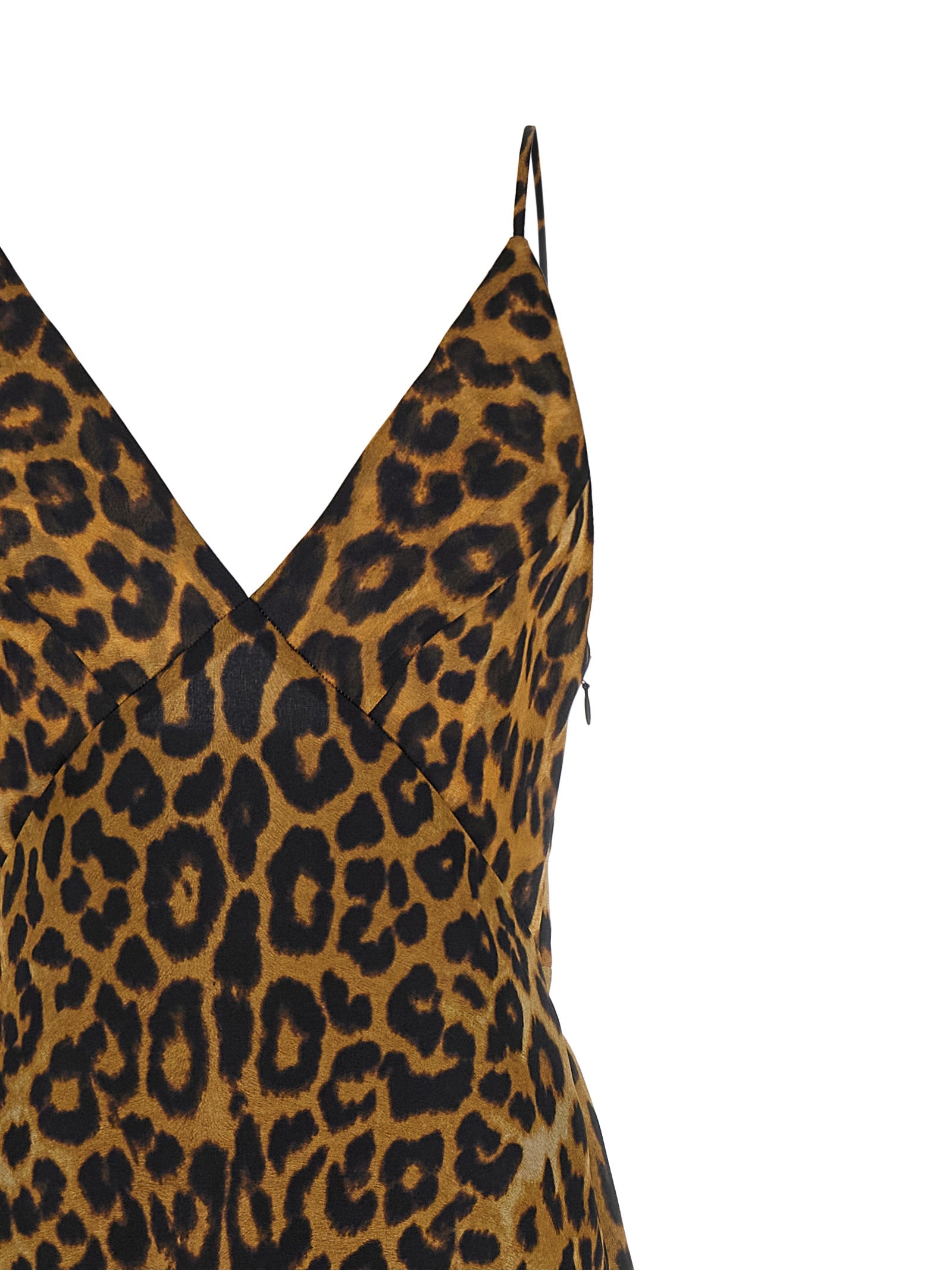 Alberta Ferretti Brown Silk Long Dress | Exquisite Couture Elegance