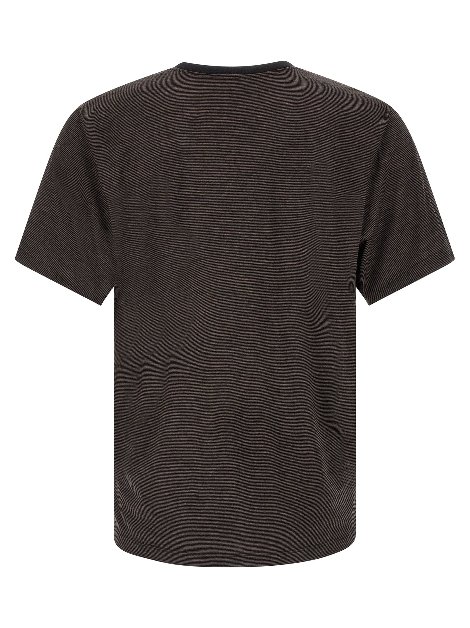 Elevate your style with the Saint Laurent Brown Wool T-Shirt, crafted from luxurious 100% wool, blending timeless elegance with modern sophistication for the discerning connoisseur.