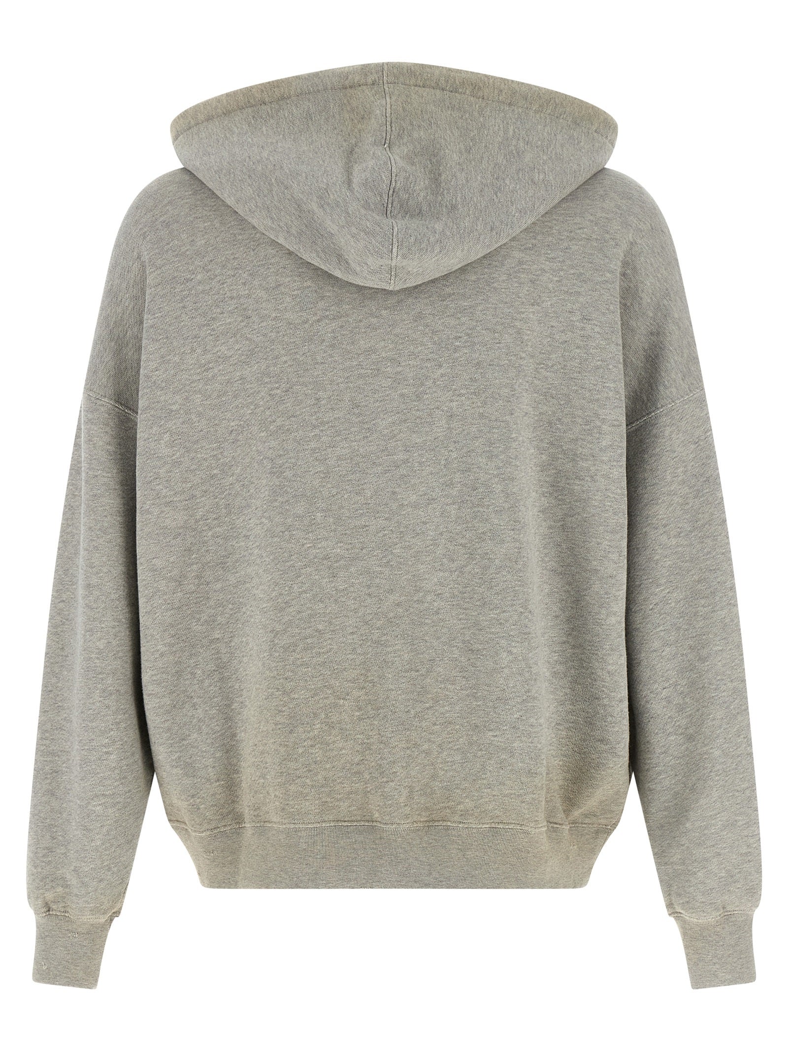 Golden Goose Gray Cotton Sweatshirt - Designer Luxury Couture