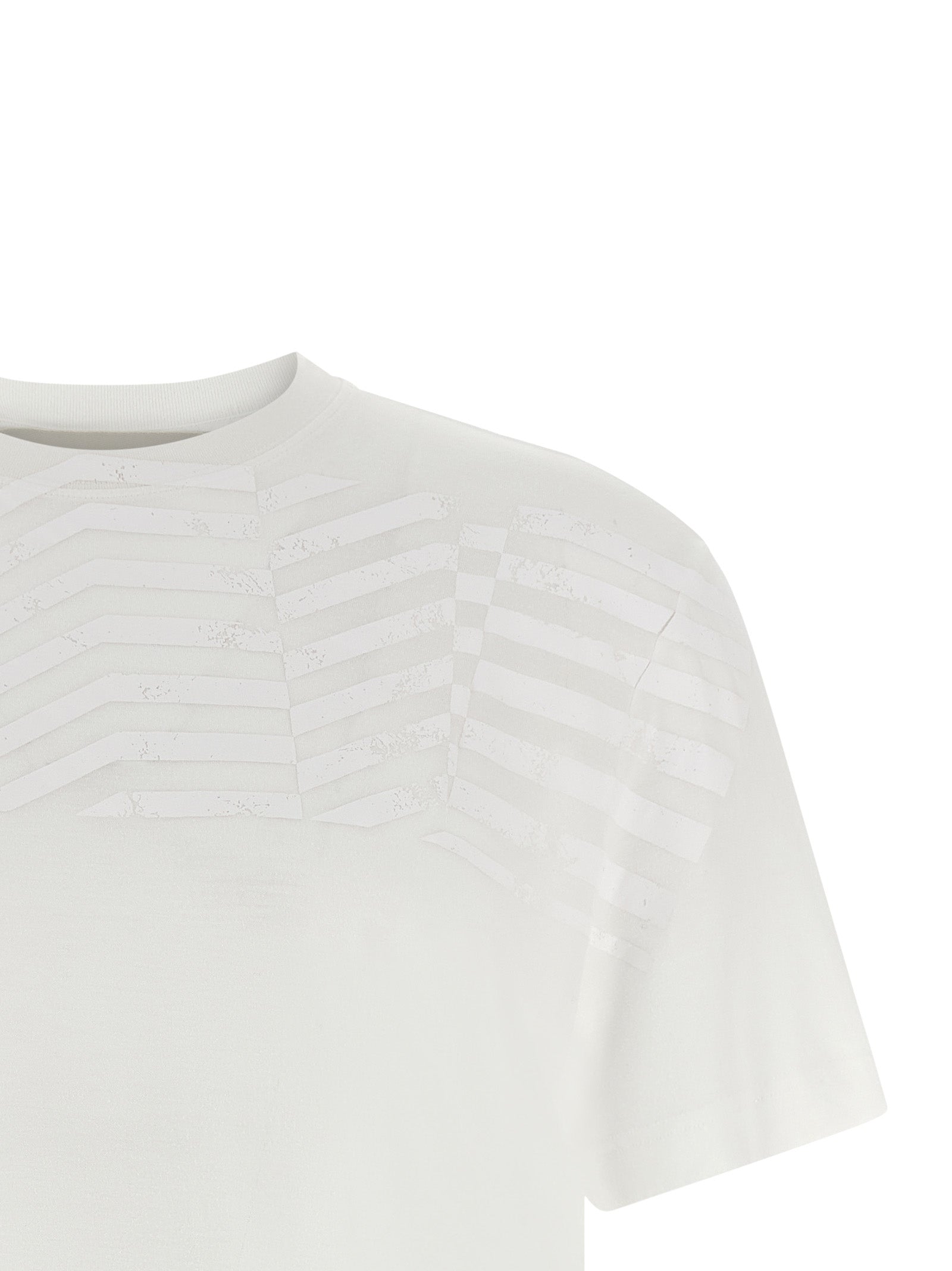 Golden Goose White Lyocell T-Shirt – Artisanal Luxury Fashion