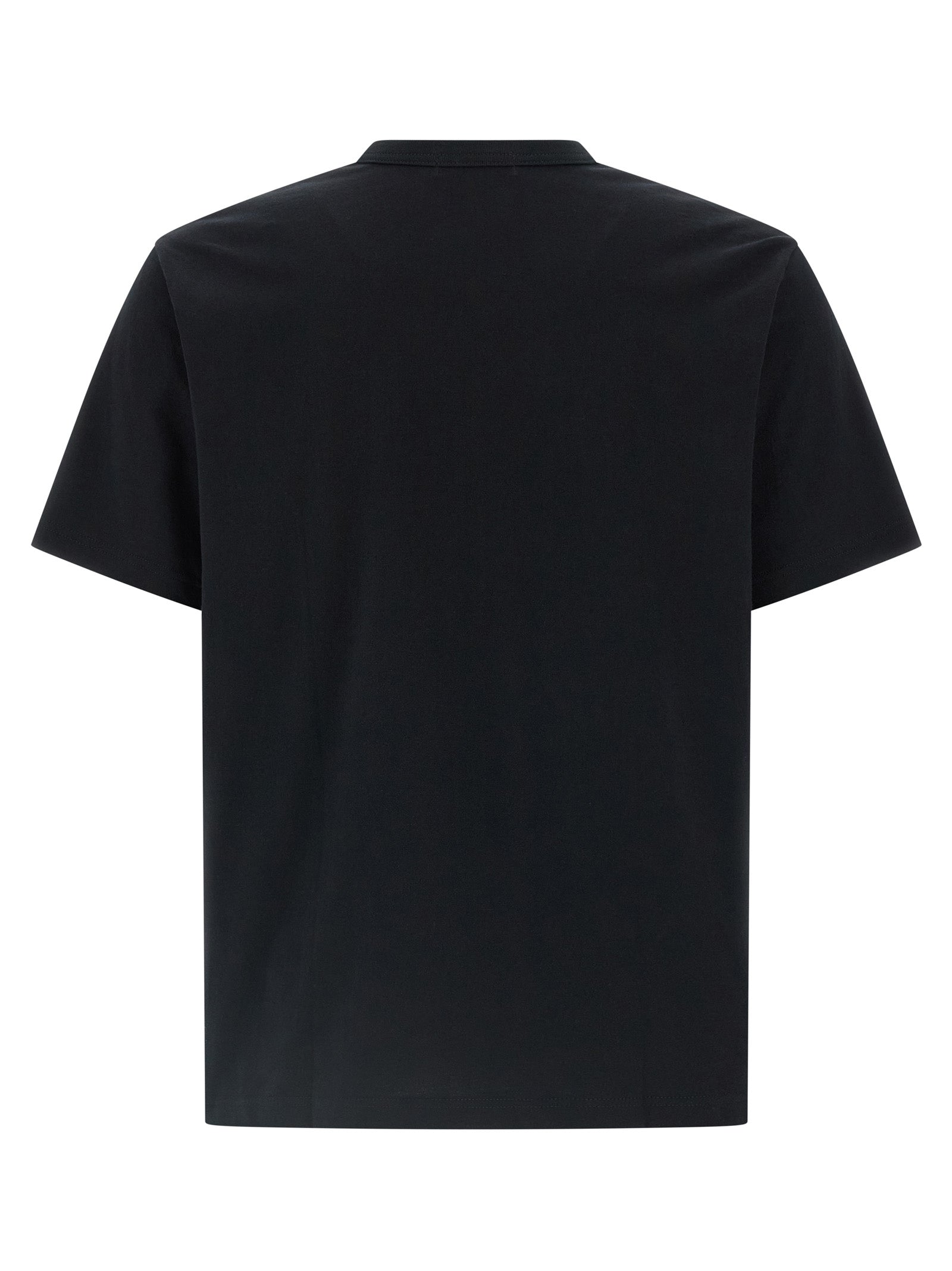 Comme Des Garçons Black Cotton T-Shirt | Designer Luxury Essential