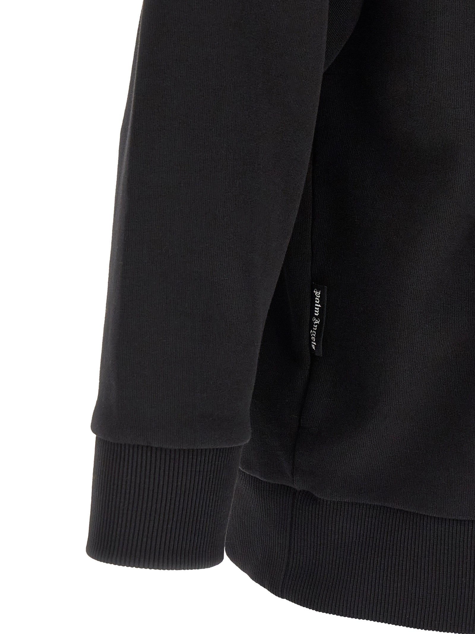Elevate your wardrobe with the Palm Angels Bicolor Cotton Sweatshirt, a luxurious blend of comfort and style, perfect for the discerning fashion connoisseur.
