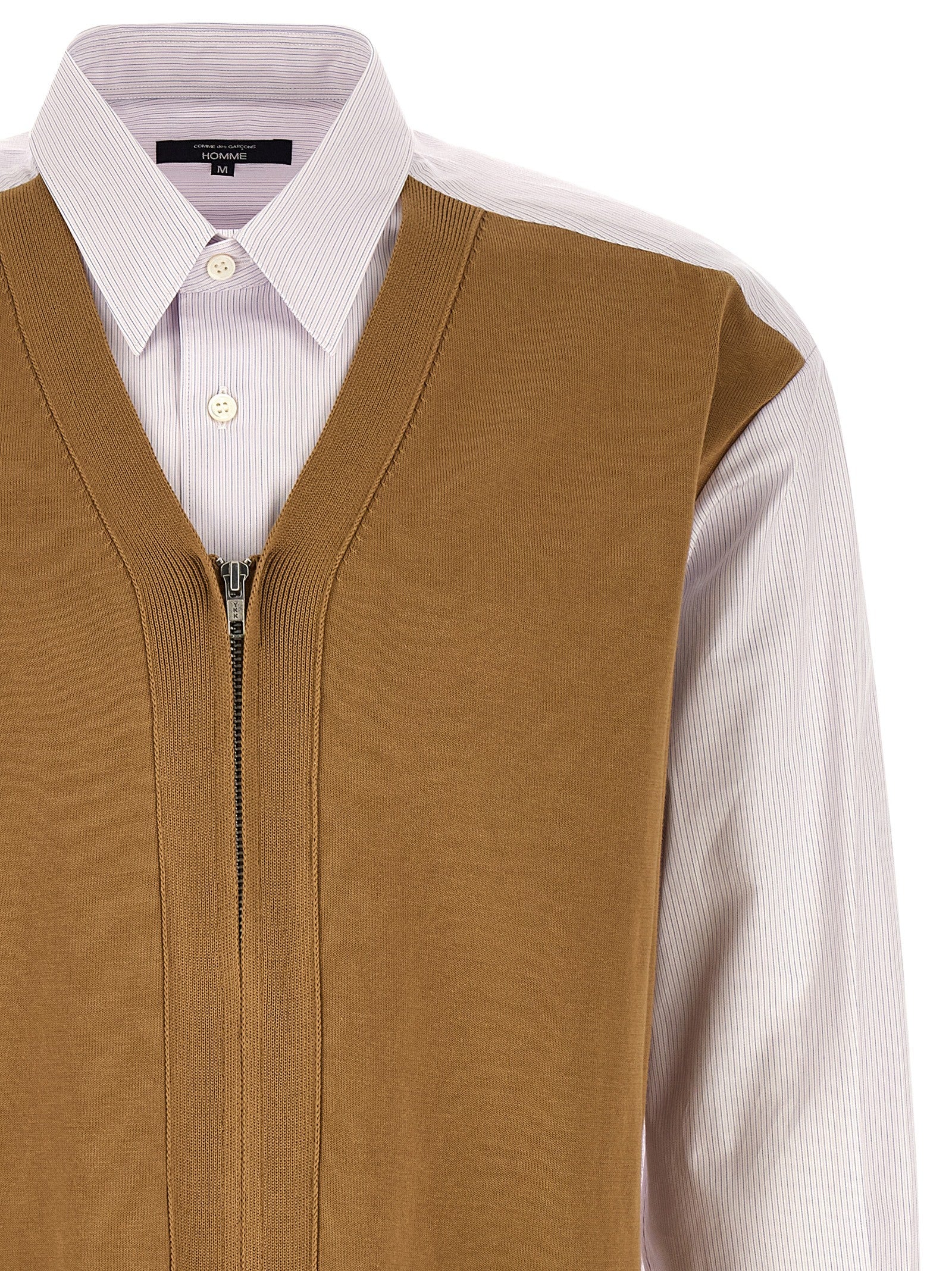 Discover the Comme Des Garçons Multicolor Cotton Blouse, a masterful blend of avant-garde design and luxurious comfort, perfect for those who embody sophistication and style.