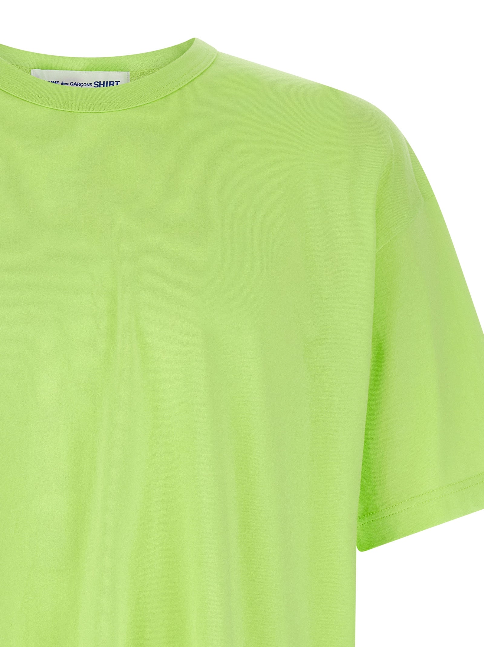 Comme Des Garçons Bicolor Cotton T-Shirt | Artisanal Luxury Wear