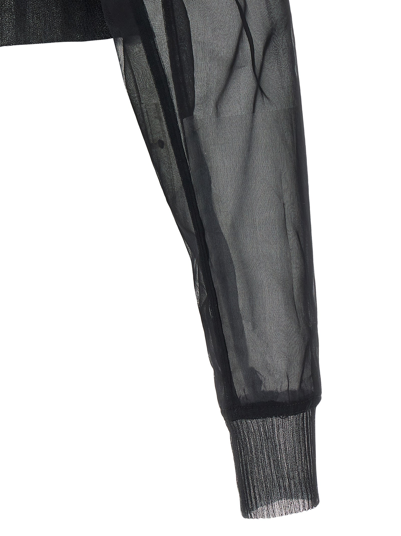 Rick Owens Black Nylon Bomber