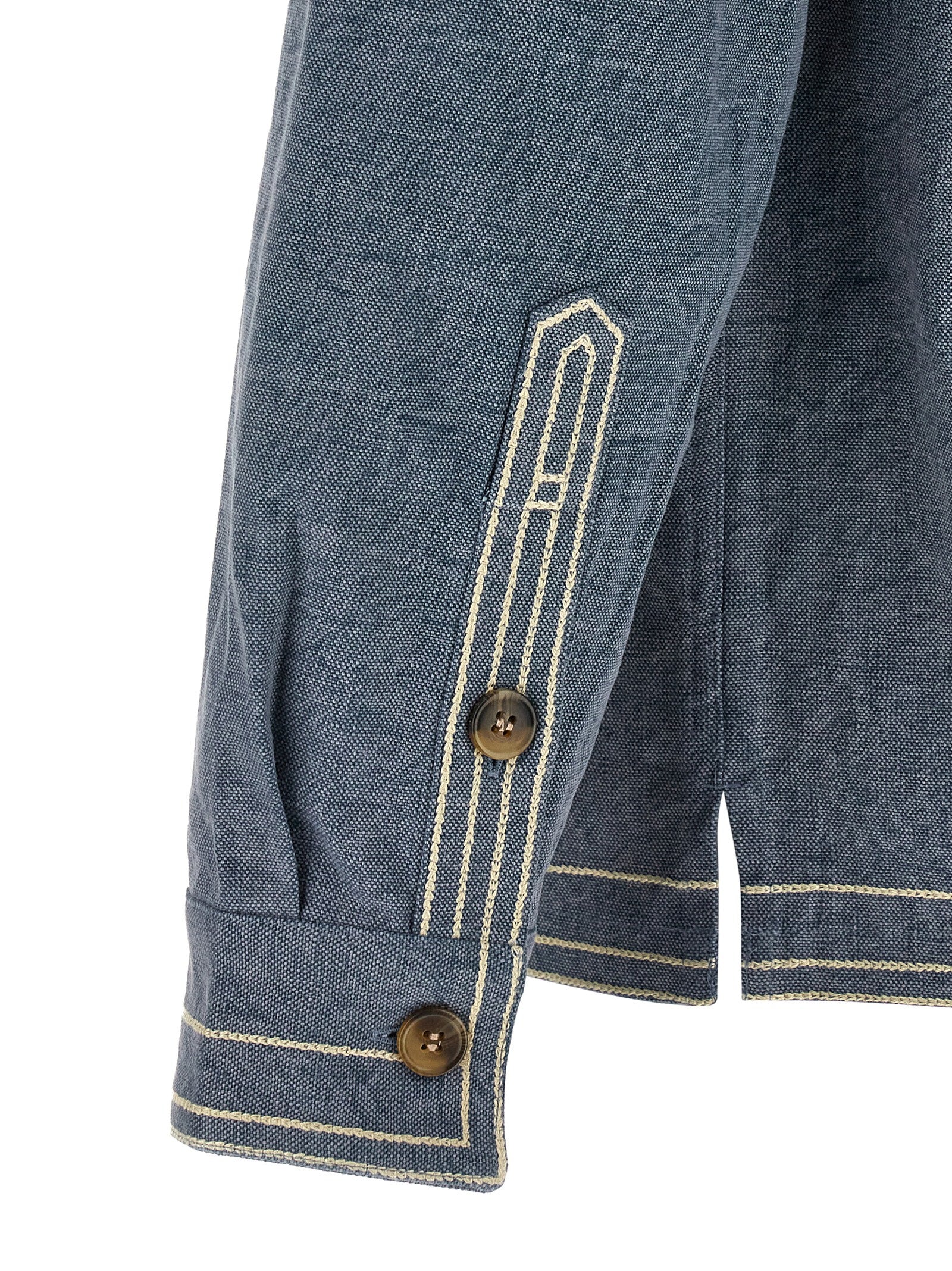 Isabel Marant Blue Cotton Blouse - Timeless Luxury Elegance