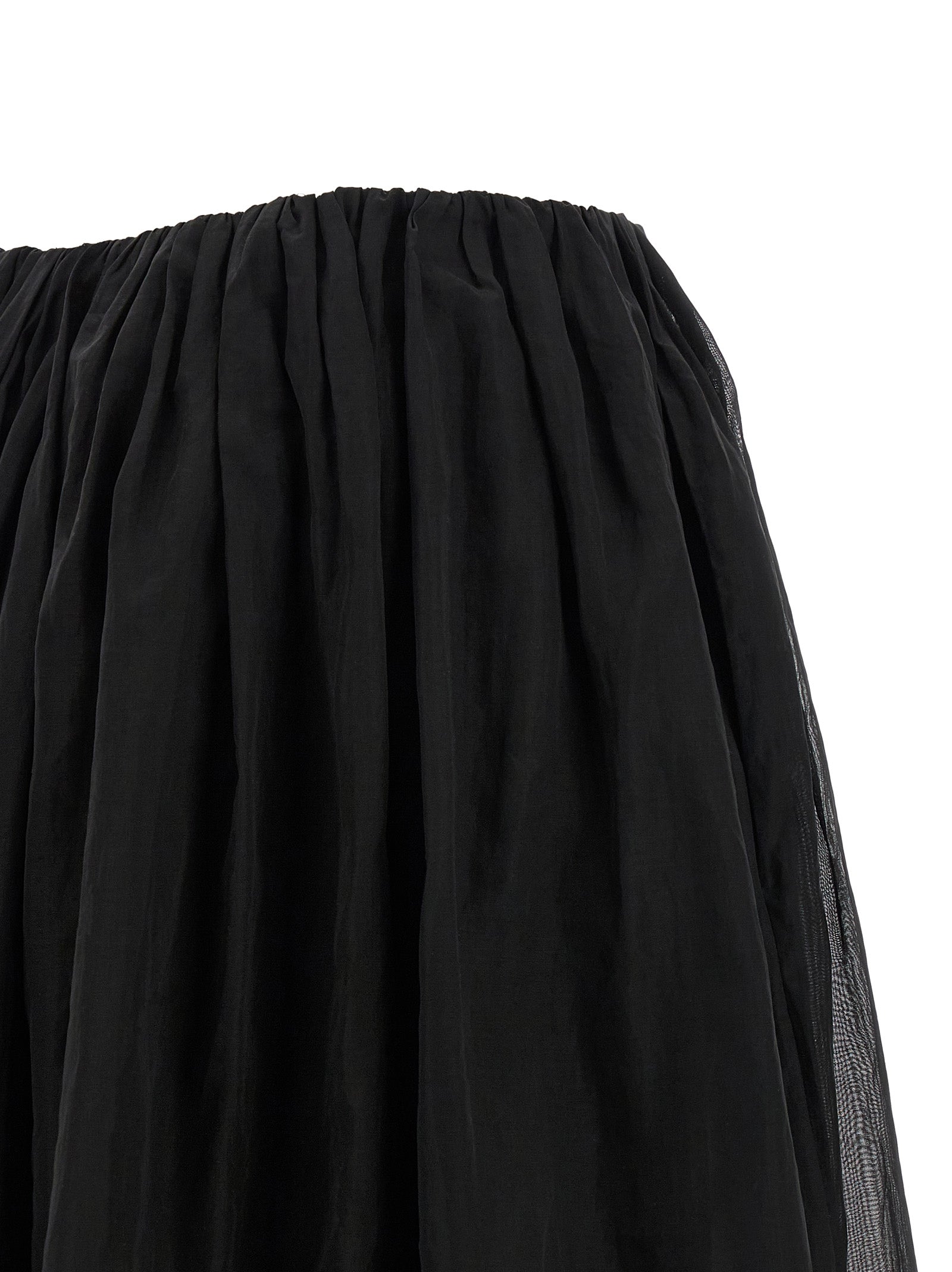 Brunello Cucinelli Black Cotton Mini Skirt, Artisanal Elegance
