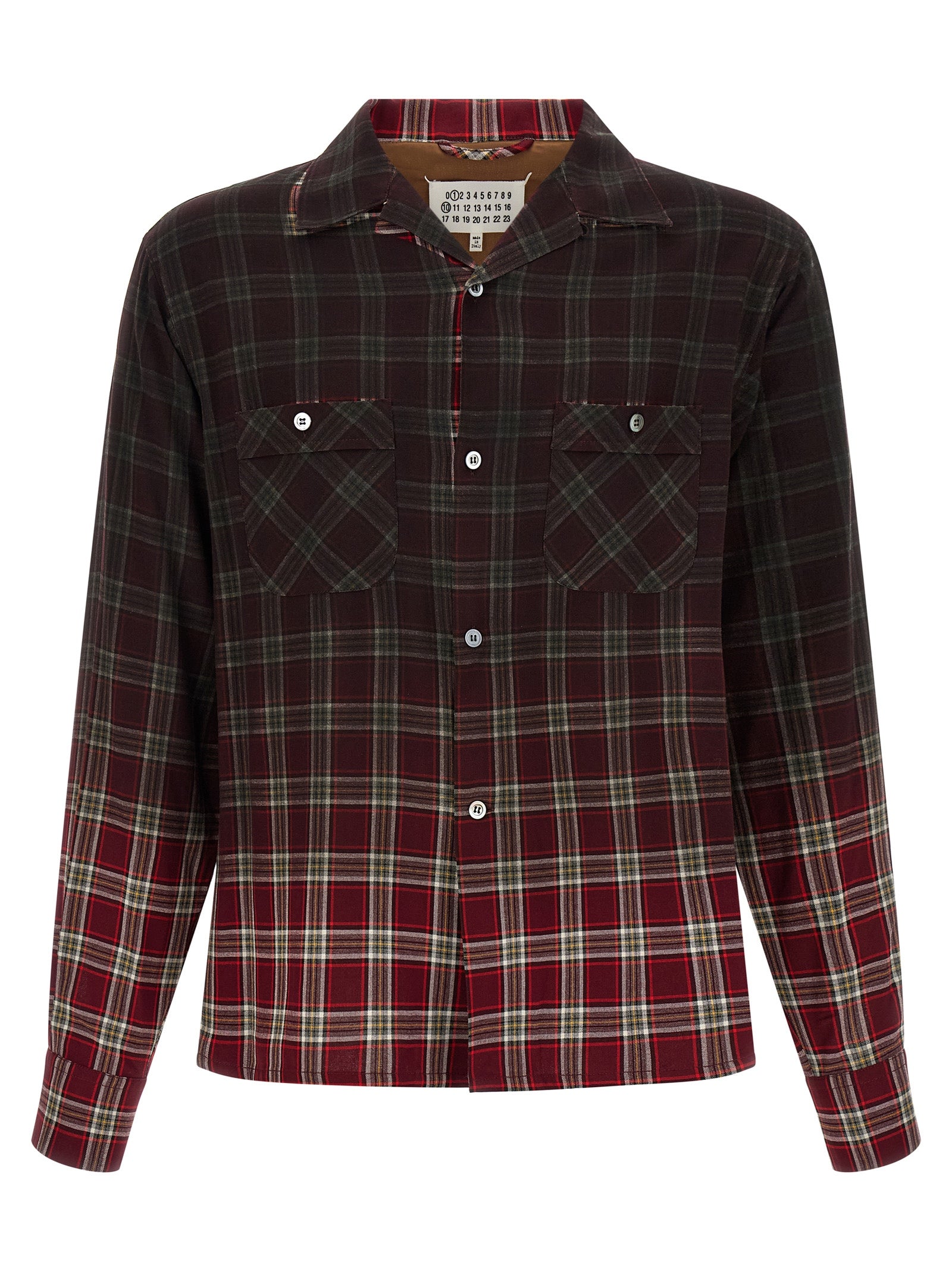 Maison Margiela Multicolor Viscose Blouse - Timeless Luxury Elegance