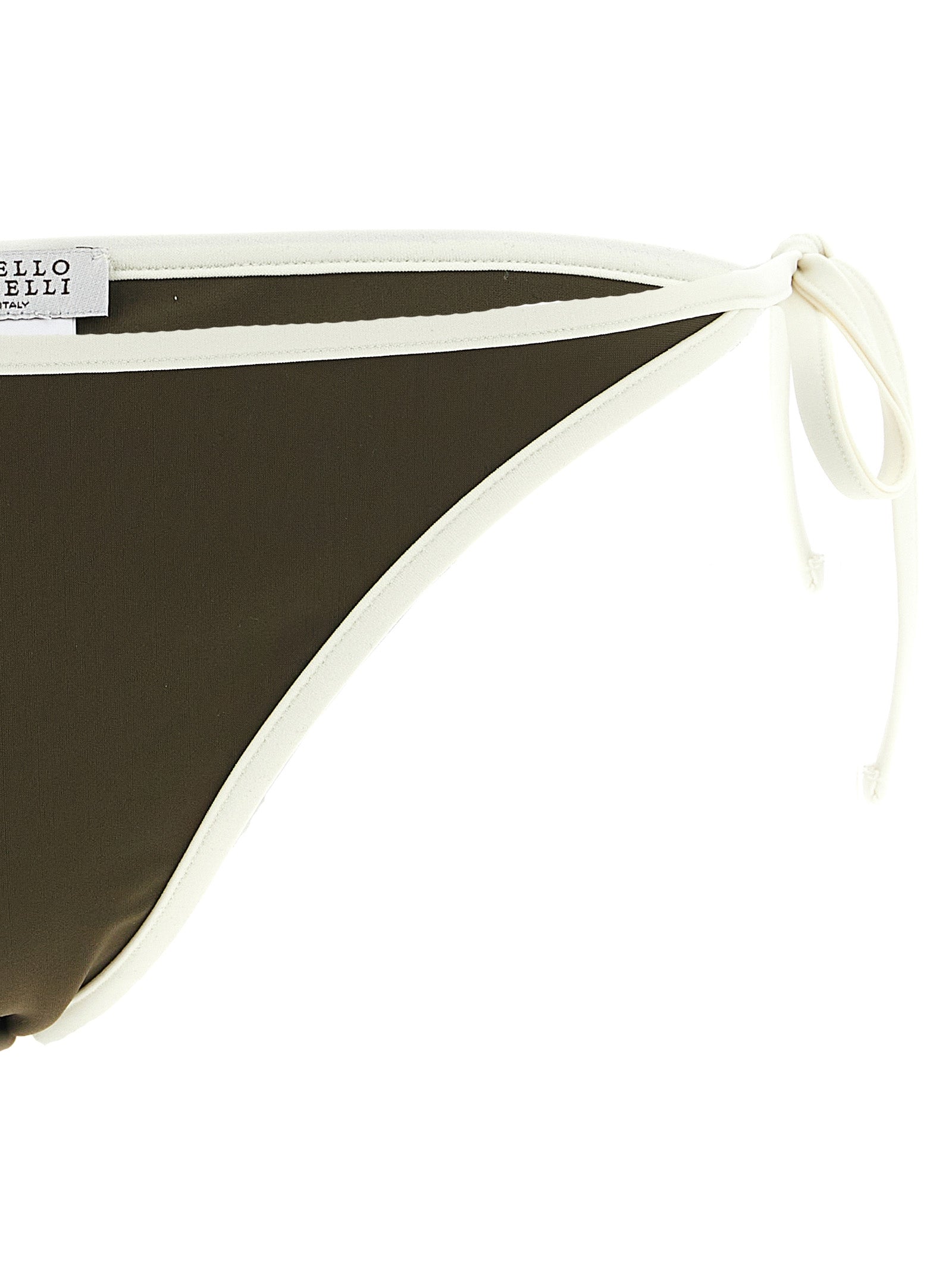Brunello Cucinelli Bicolor Polyamide Swim Briefs - Italian Luxury