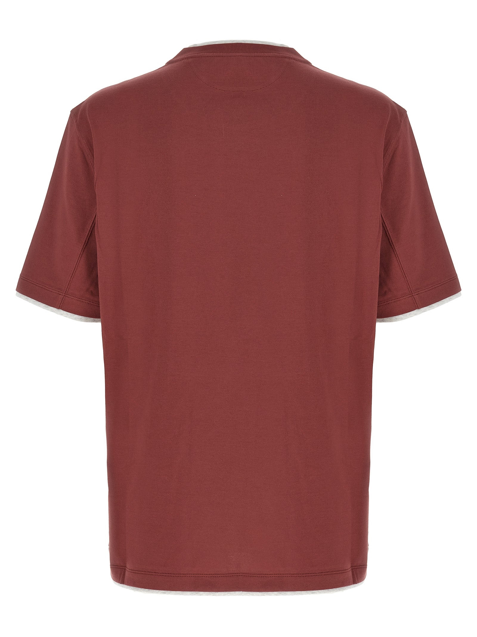 Discover the Brunello Cucinelli Multicolor Cotton T-Shirt, a luxurious blend of Italian craftsmanship and comfort, perfect for elevating any sophisticated wardrobe.